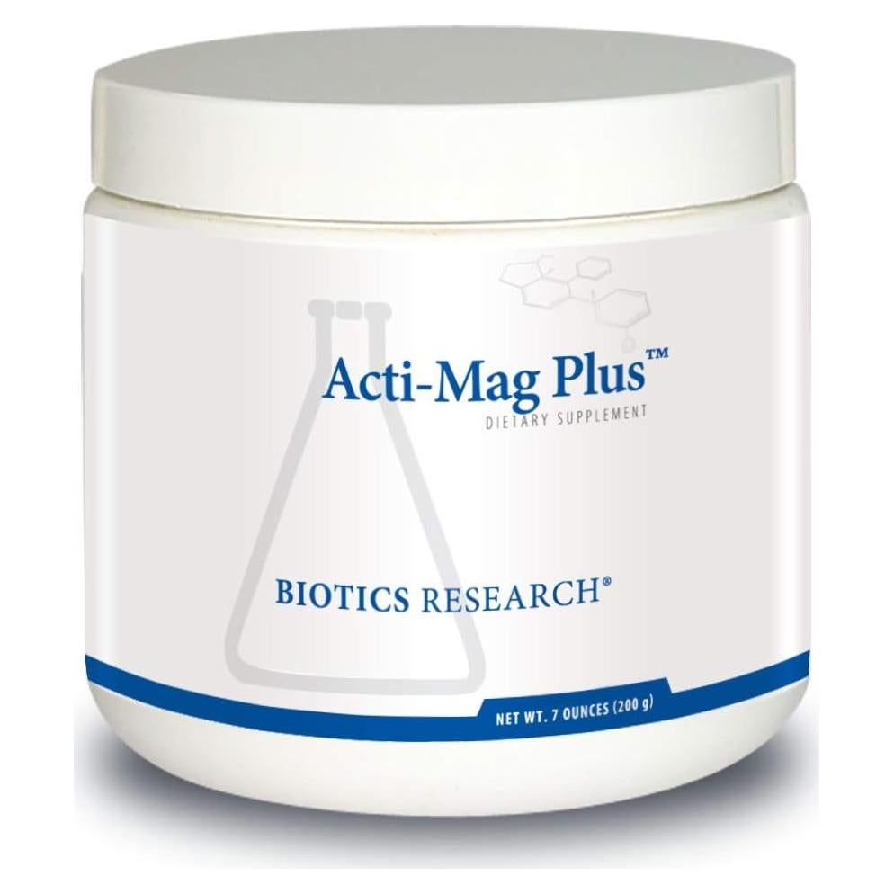 Biotics Research Acti-Mag Plus Magnesio en Polvo 400mg 200g