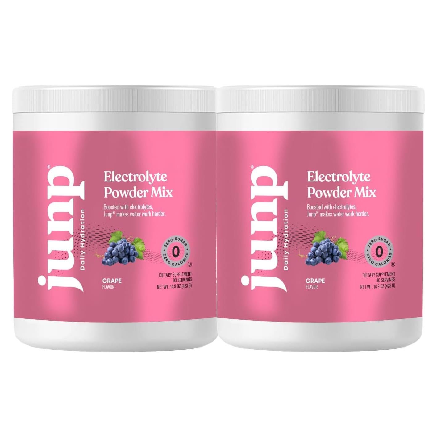 Polvo de Electrolitos JUNP Uva Sin Azúcar 180 Porciones