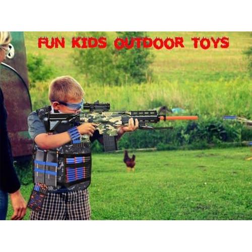 Rifle de francotirador Vioofun con 150 dardos y chaleco táctico