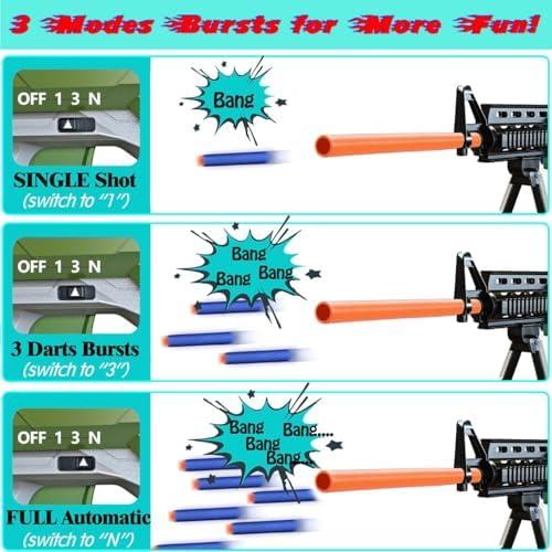 Rifle de francotirador Vioofun con 150 dardos y chaleco táctico