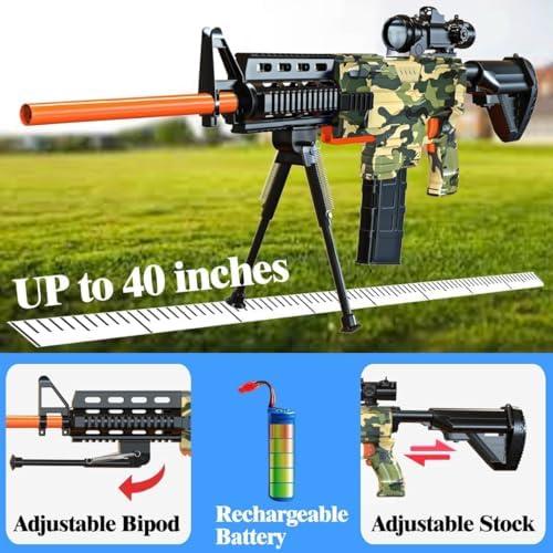 Rifle de francotirador Vioofun con 150 dardos y chaleco táctico