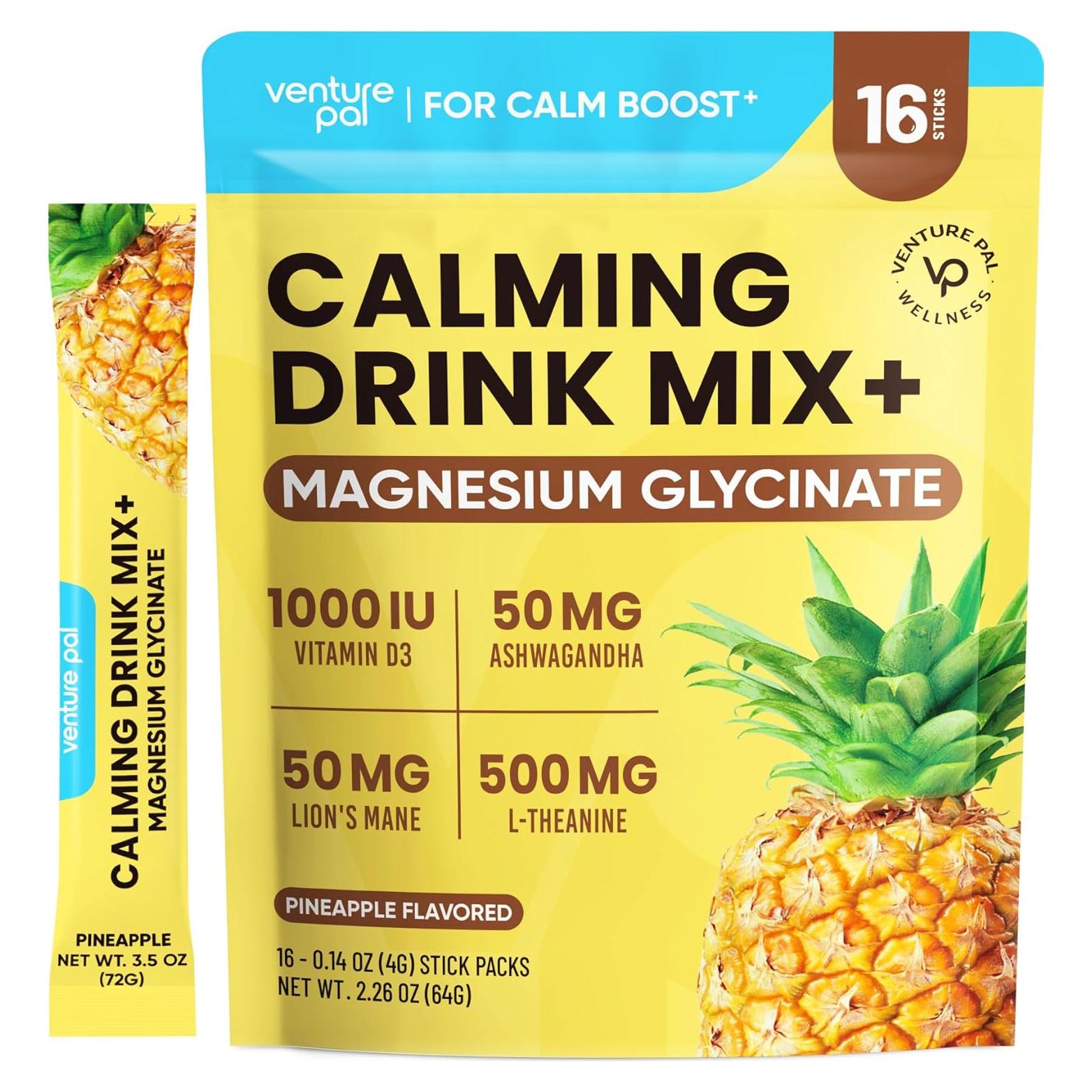 Mezcla de Bebida Calmante Venture Pal 453 g Sin Azúcar