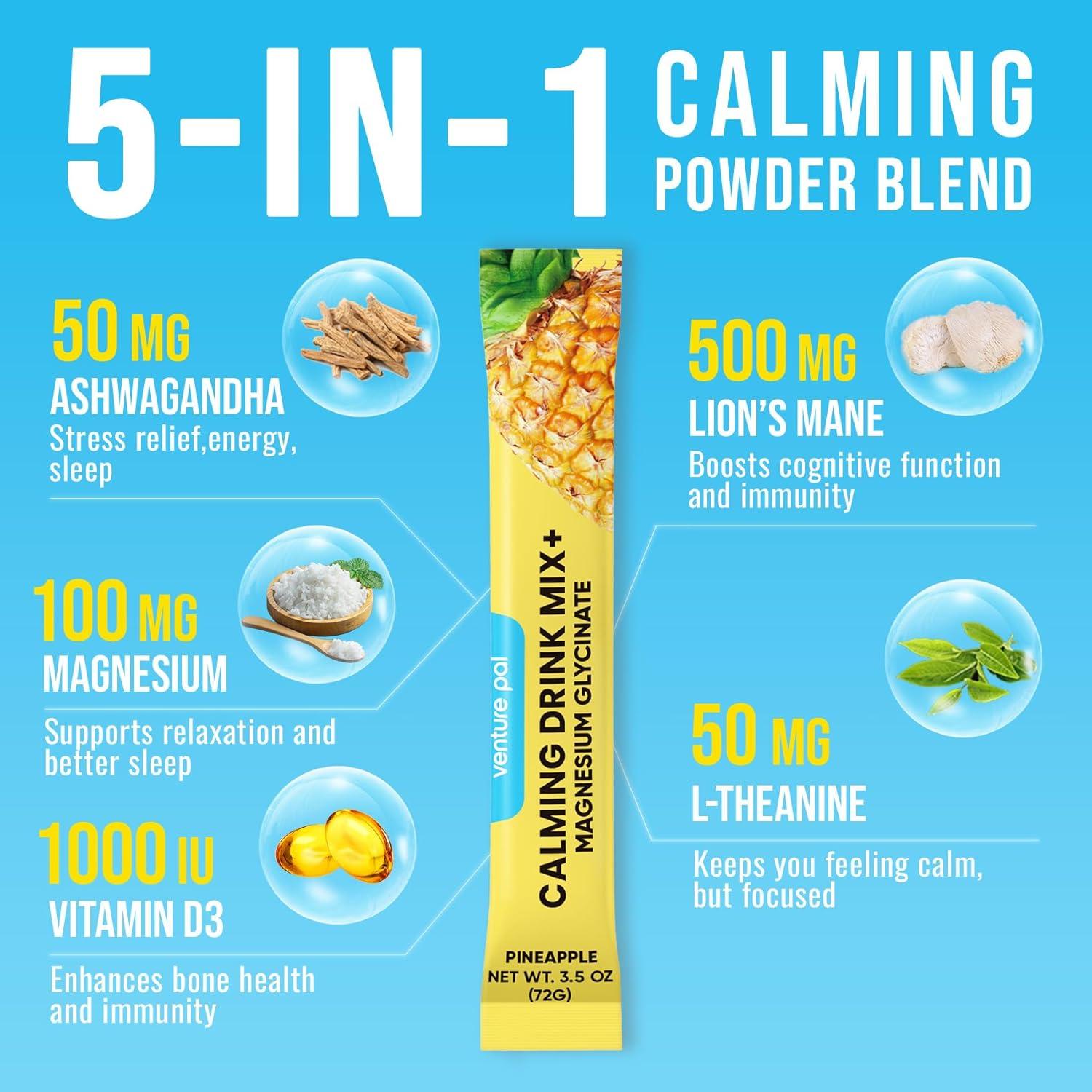 Mezcla de Bebida Calmante Venture Pal 453 g Sin Azúcar