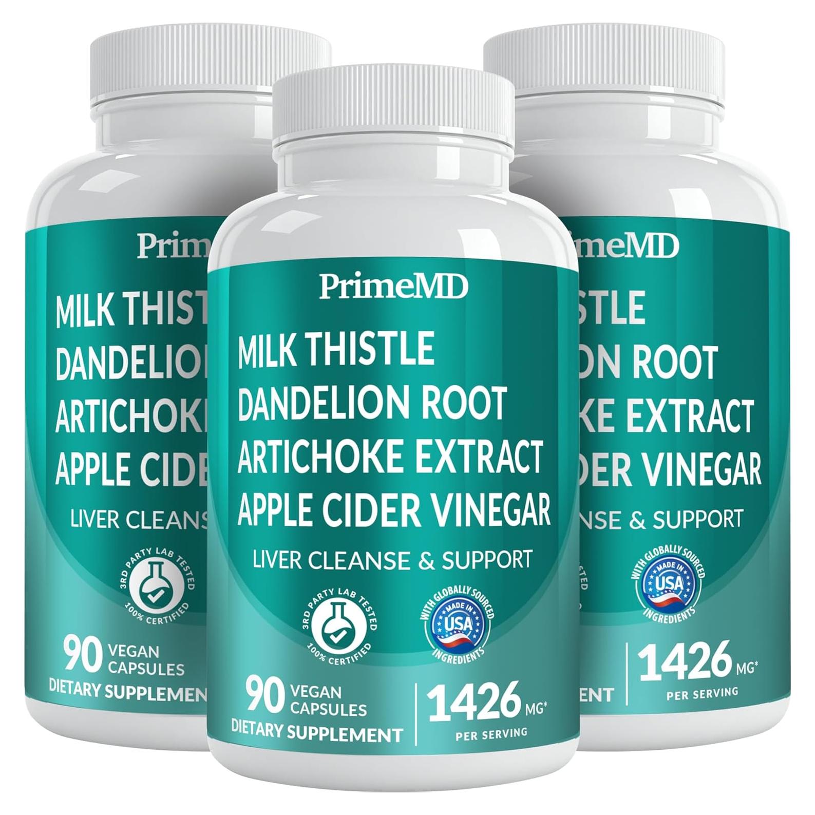 Suplemento Hepático 32-en-1 PrimeMD 90 Cápsulas