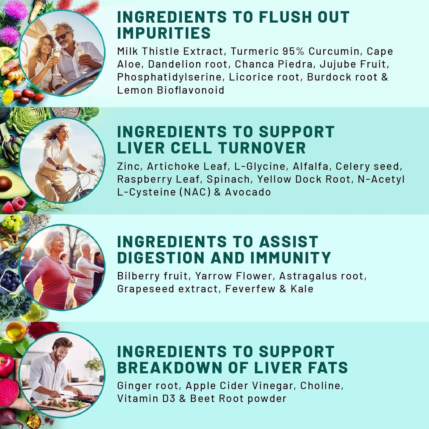 Suplemento Hepático 32-en-1 PrimeMD 90 Cápsulas