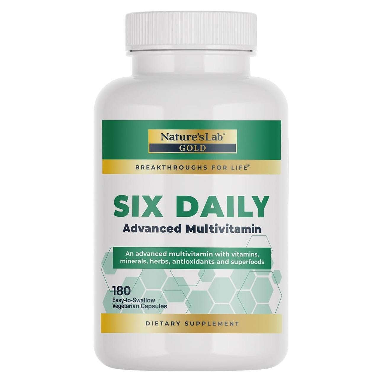 Multivitamina Avanzada Nature's Lab - 180 Cápsulas