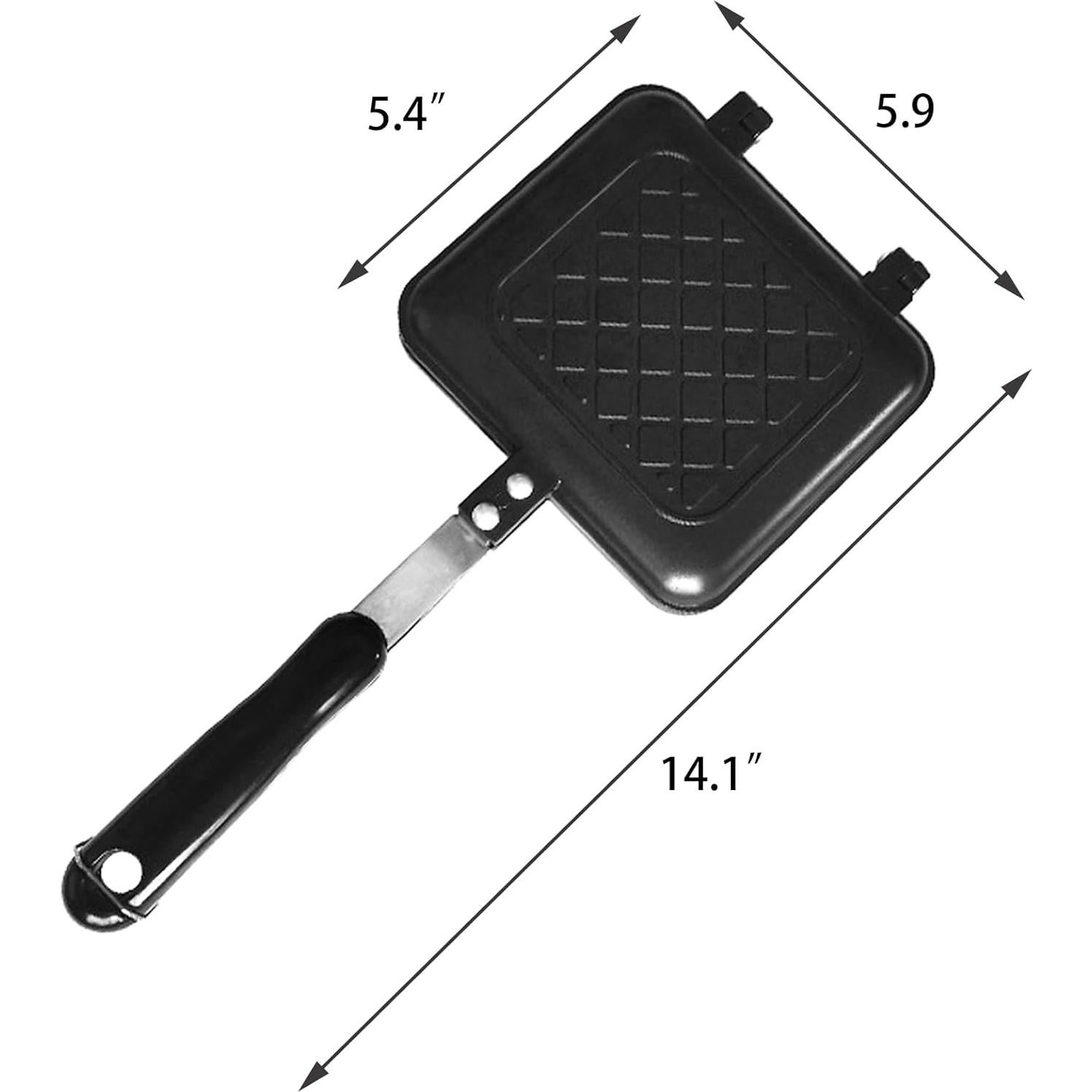 Hacedor de Sándwiches HningBuyox Doble Cara Antiadherente