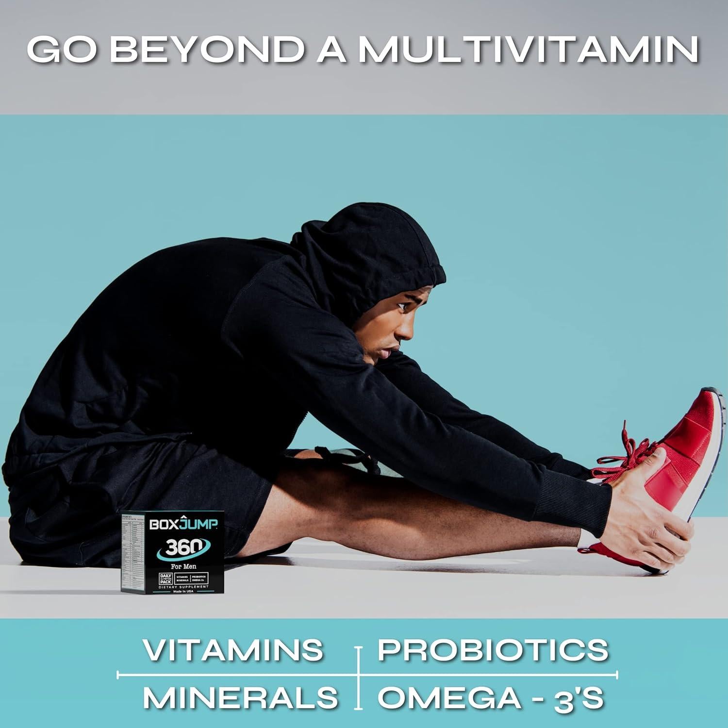 Multivitamínico Diario Hombres BoxJump 30 Vitaminas 254g