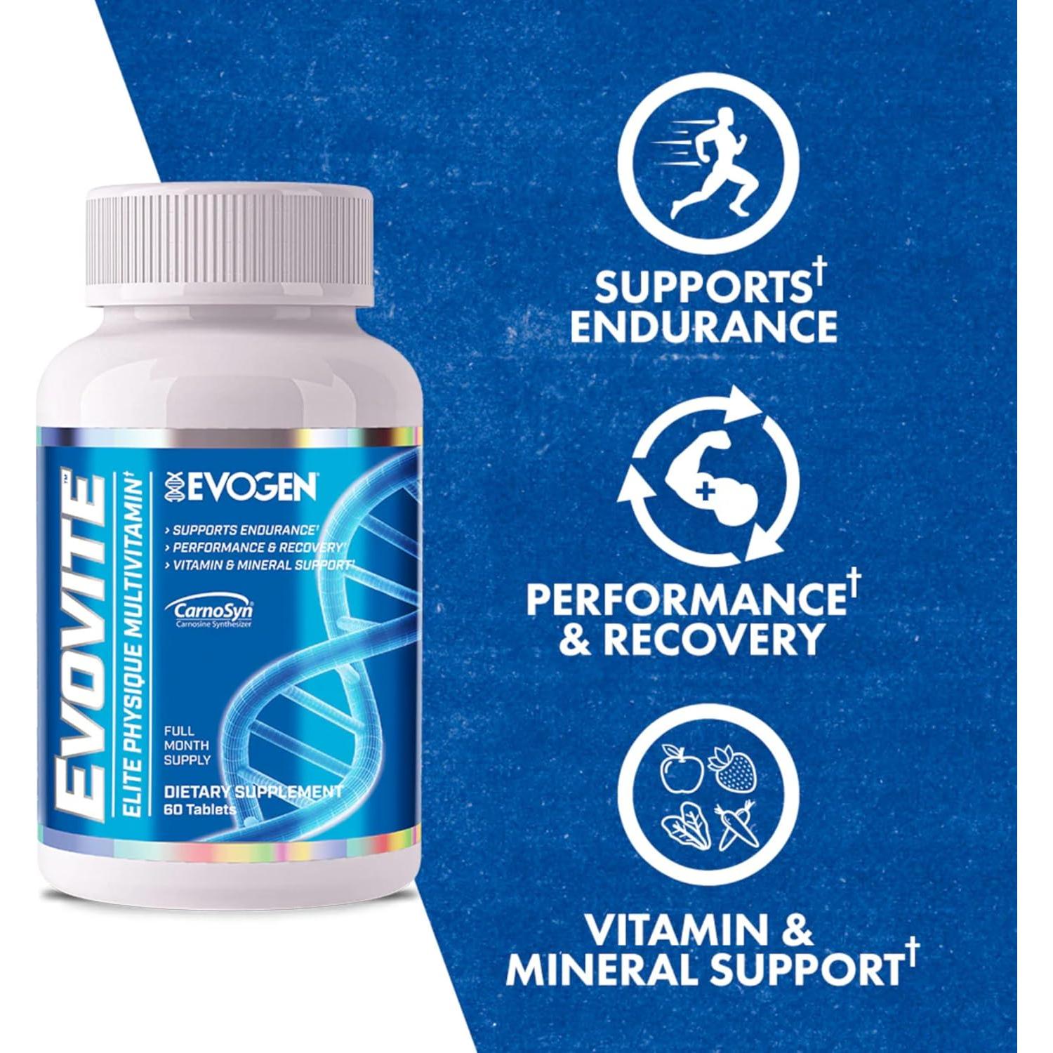 Evogen Evovite Multivitamínico Elite 30 Porciones Salud