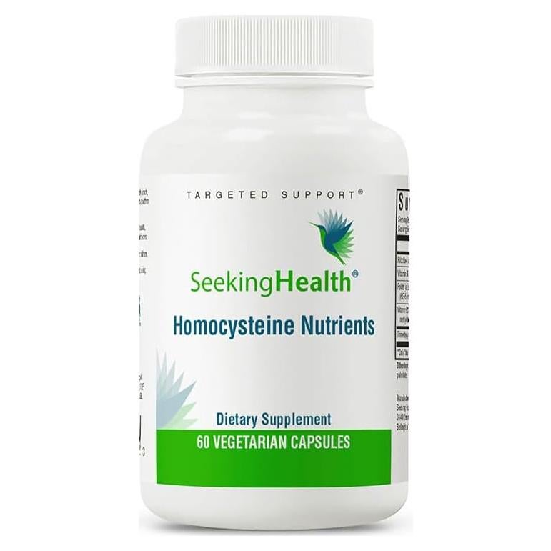 Nutrientes de Homocisteína Seeking Health 60 Cápsulas