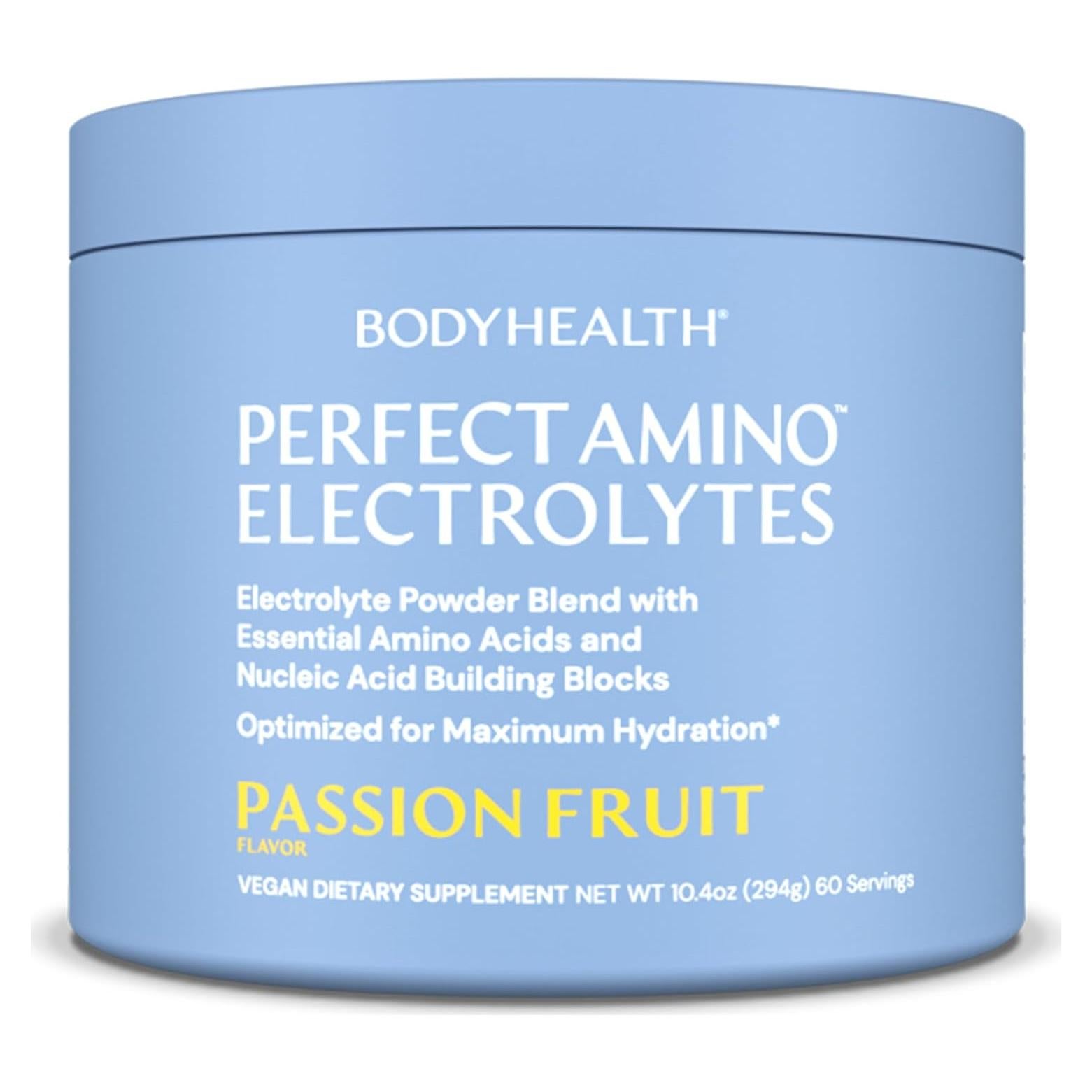 BodyHealth PerfectAmino Polvo Electrolitos Sin Azúcar 60 Porciones