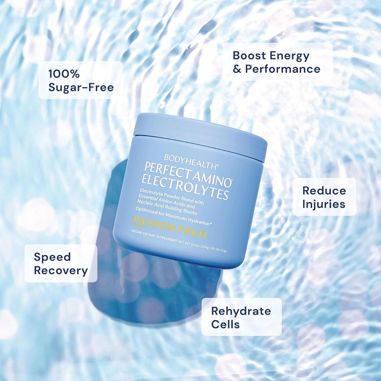 BodyHealth PerfectAmino Polvo Electrolitos Sin Azúcar 60 Porciones