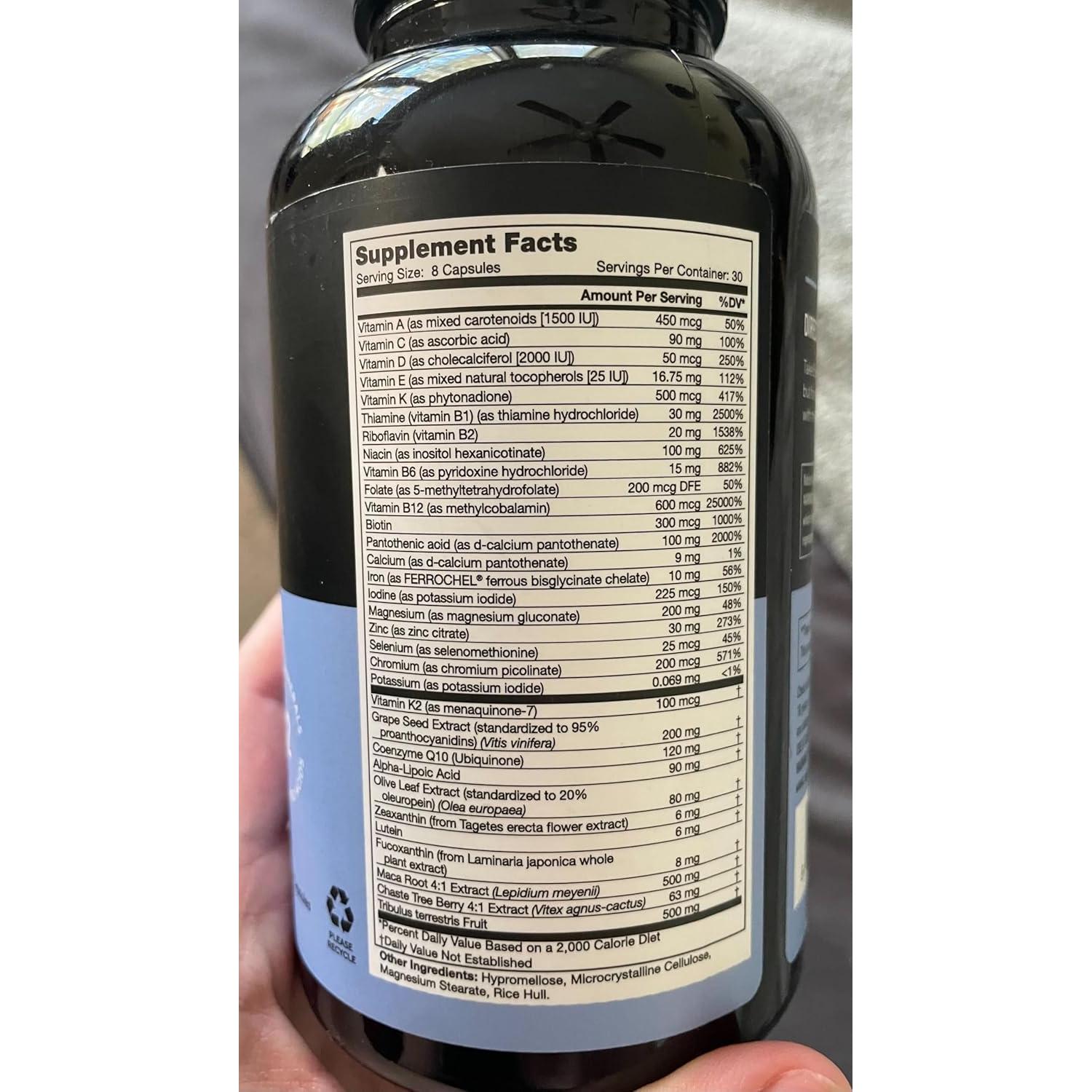 Suplemento Multivitamínico Diario Triumph Mujeres 30 Porciones