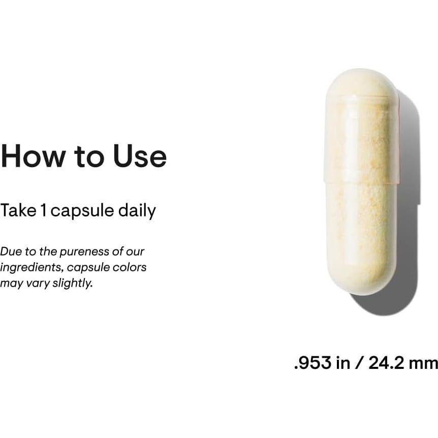 Suplemento Cerebral Thorne - 30 Cápsulas con Ribósido y Extracto de Café