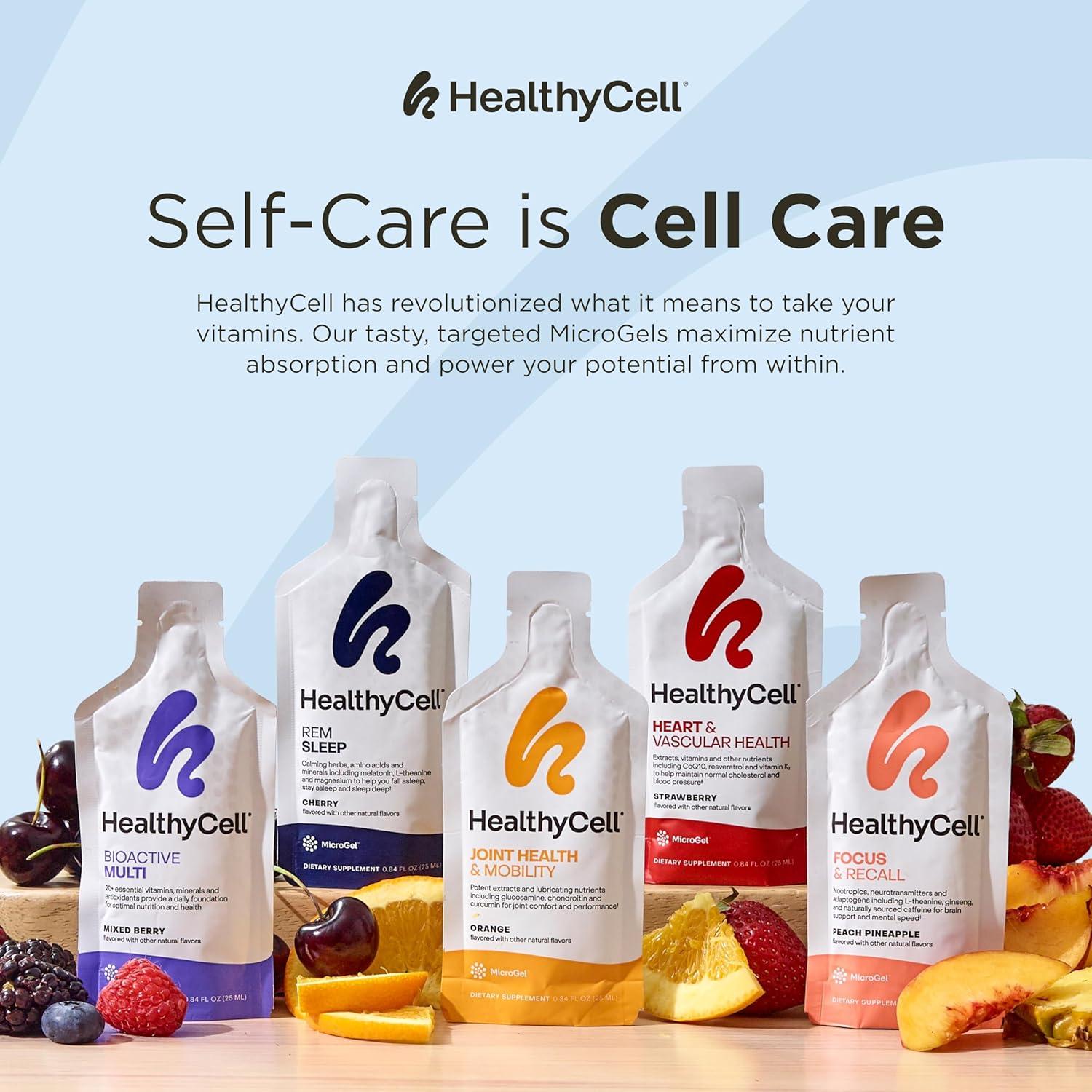 Suplemento Antienvejecimiento HealthyCell Telómeros 30 Gel