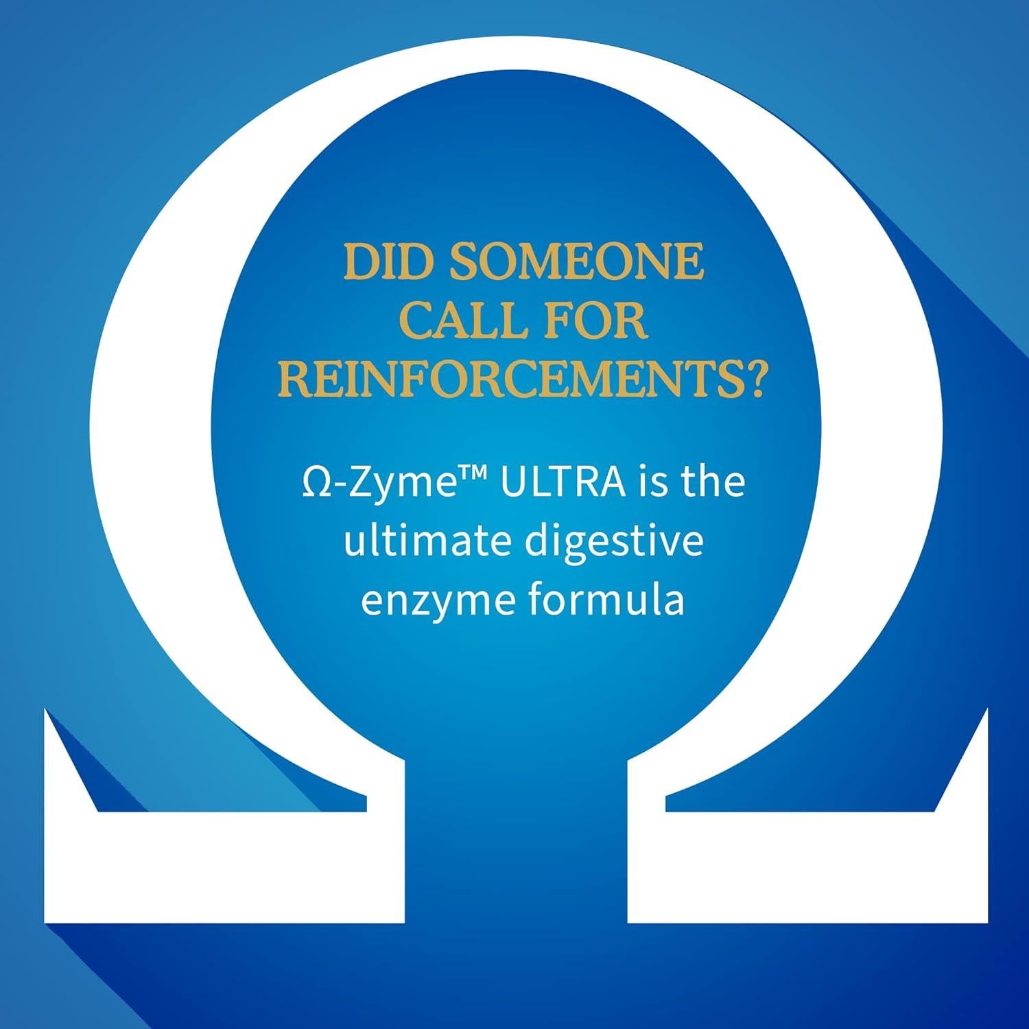 Omega-Zyme Ultra 21 Enzimas Digestivas Jardín de la Vida 90 Cápsulas