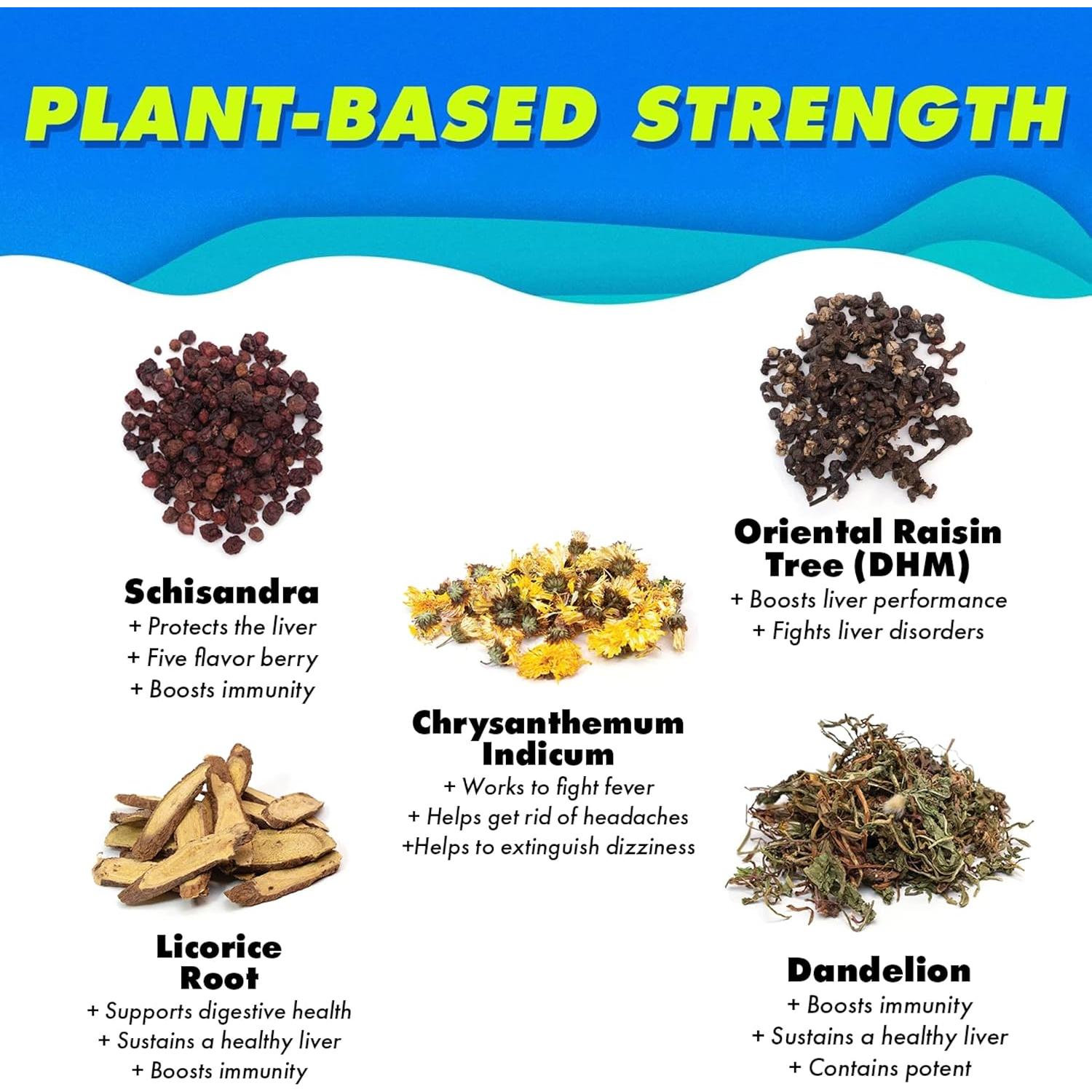 Bebida Detox The Plug 6x100ml - Soporte Hepático Natural