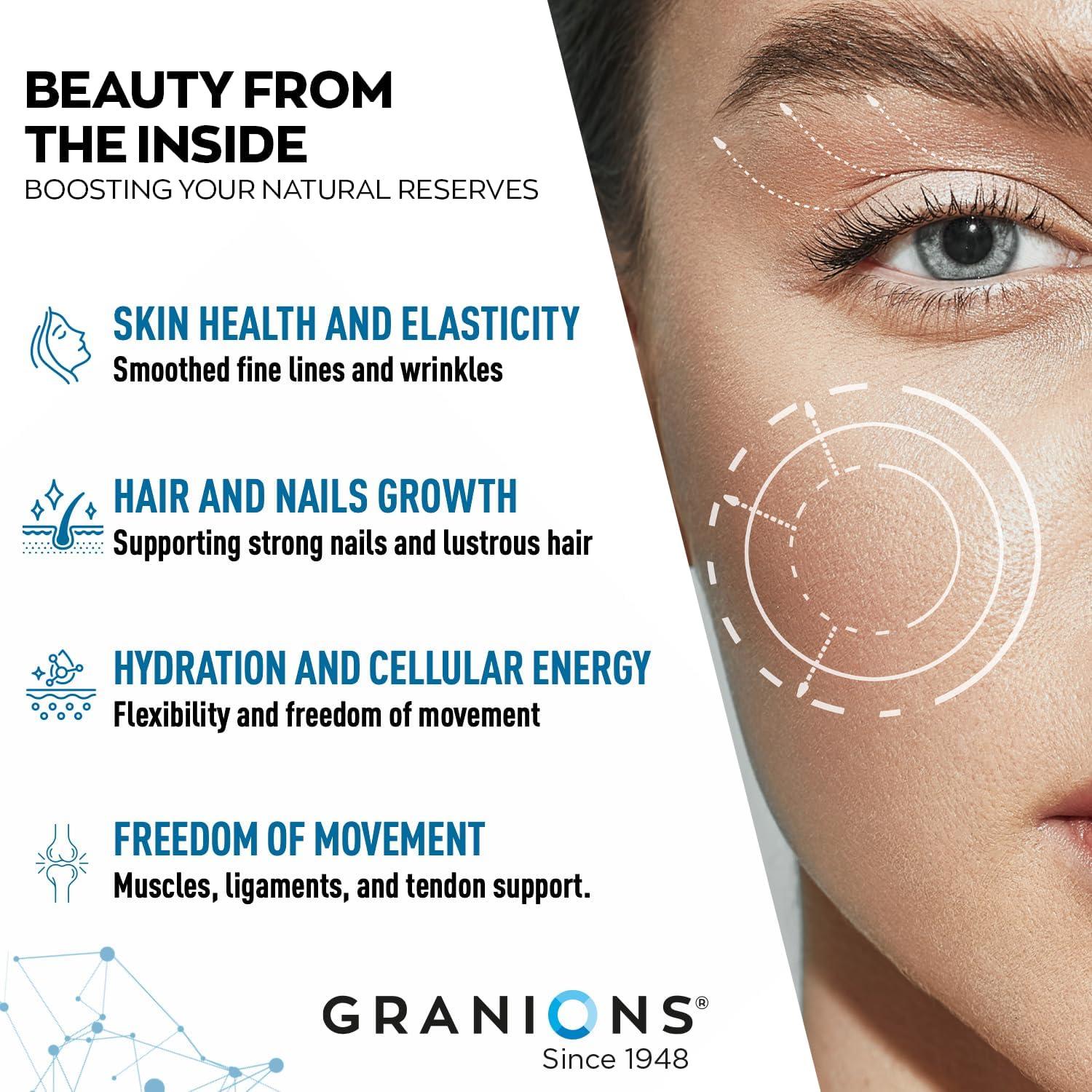 Suplemento de Colágeno Marino Granions 277g con Vitamina C