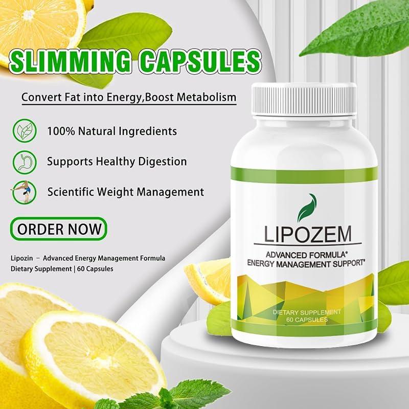 Cápsulas Lipo Zem Digestive Balance 60 Unidades - Salud Digestiva