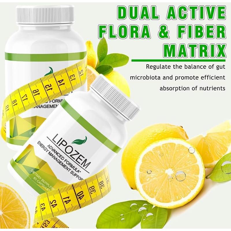 Cápsulas Lipo Zem Digestive Balance 60 Unidades - Salud Digestiva