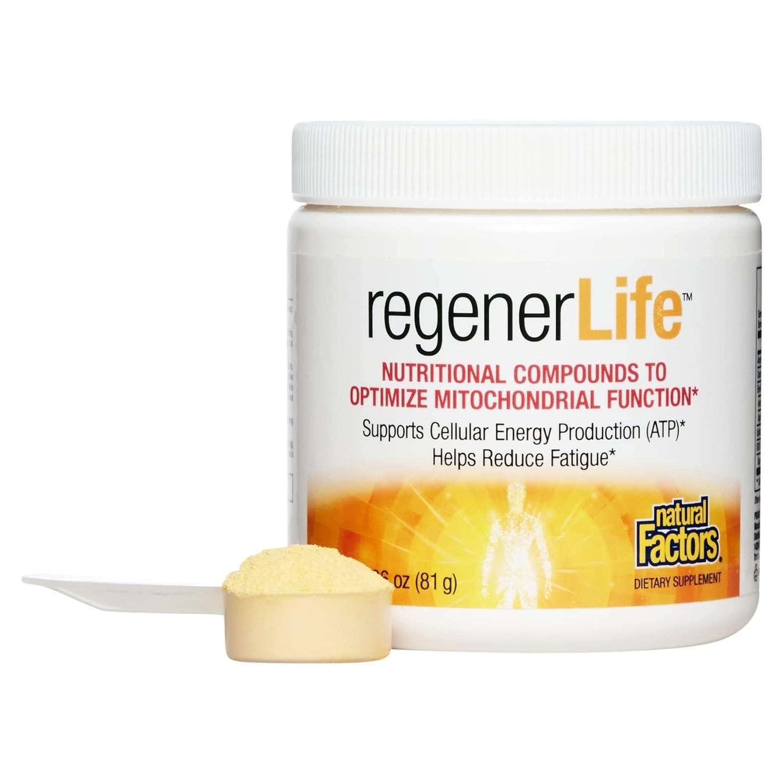 Polvo RegenerLife Factores Naturales 81 g - Energía Celular