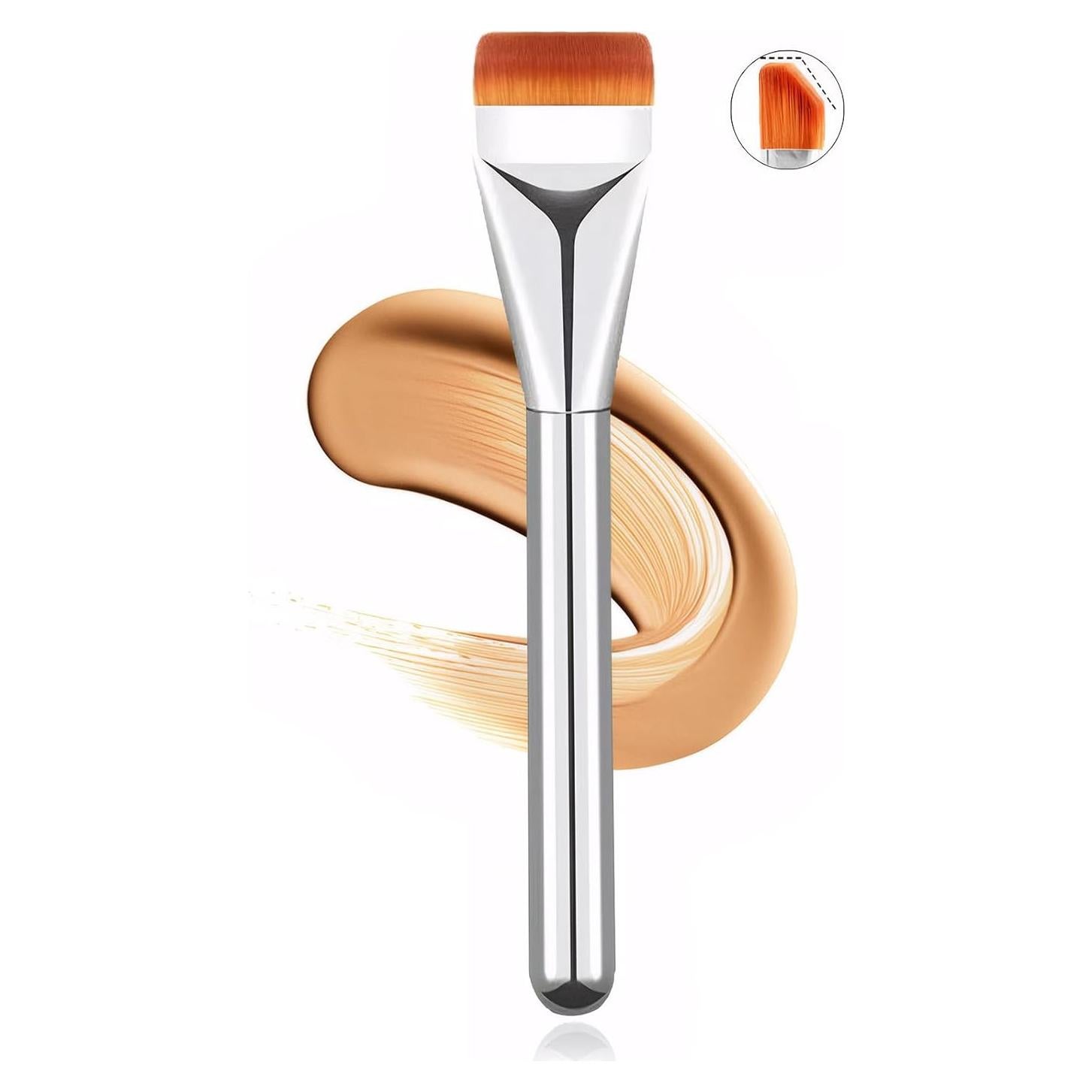 Brocha de Base ENCHANTLIVING para Maquillaje Líquido 14cm