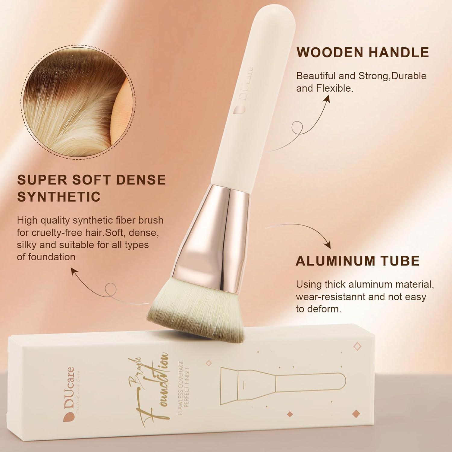 Brocha de Fundación DUcare Kabuki Mini para Maquillaje