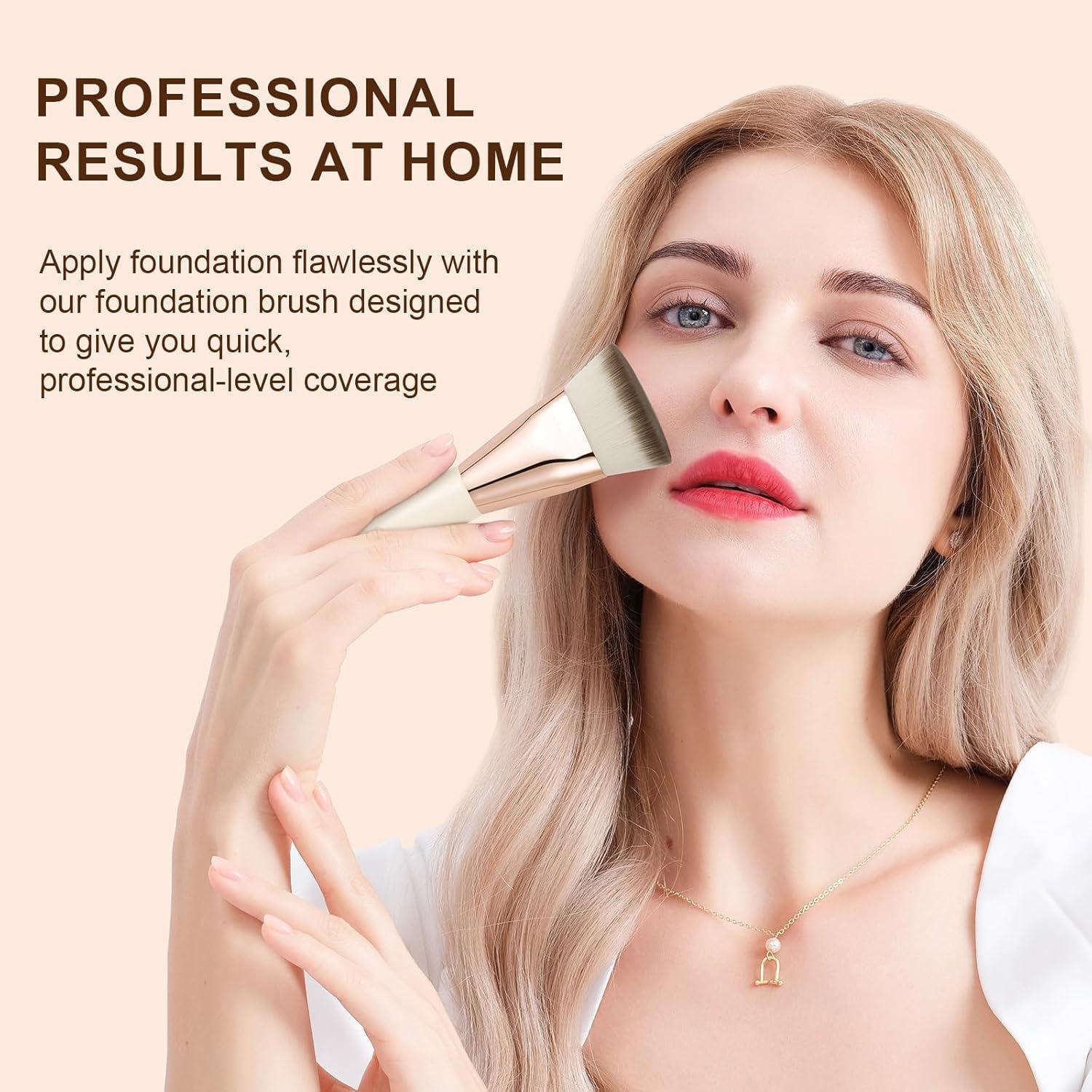 Brocha de Fundación DUcare Kabuki Mini para Maquillaje