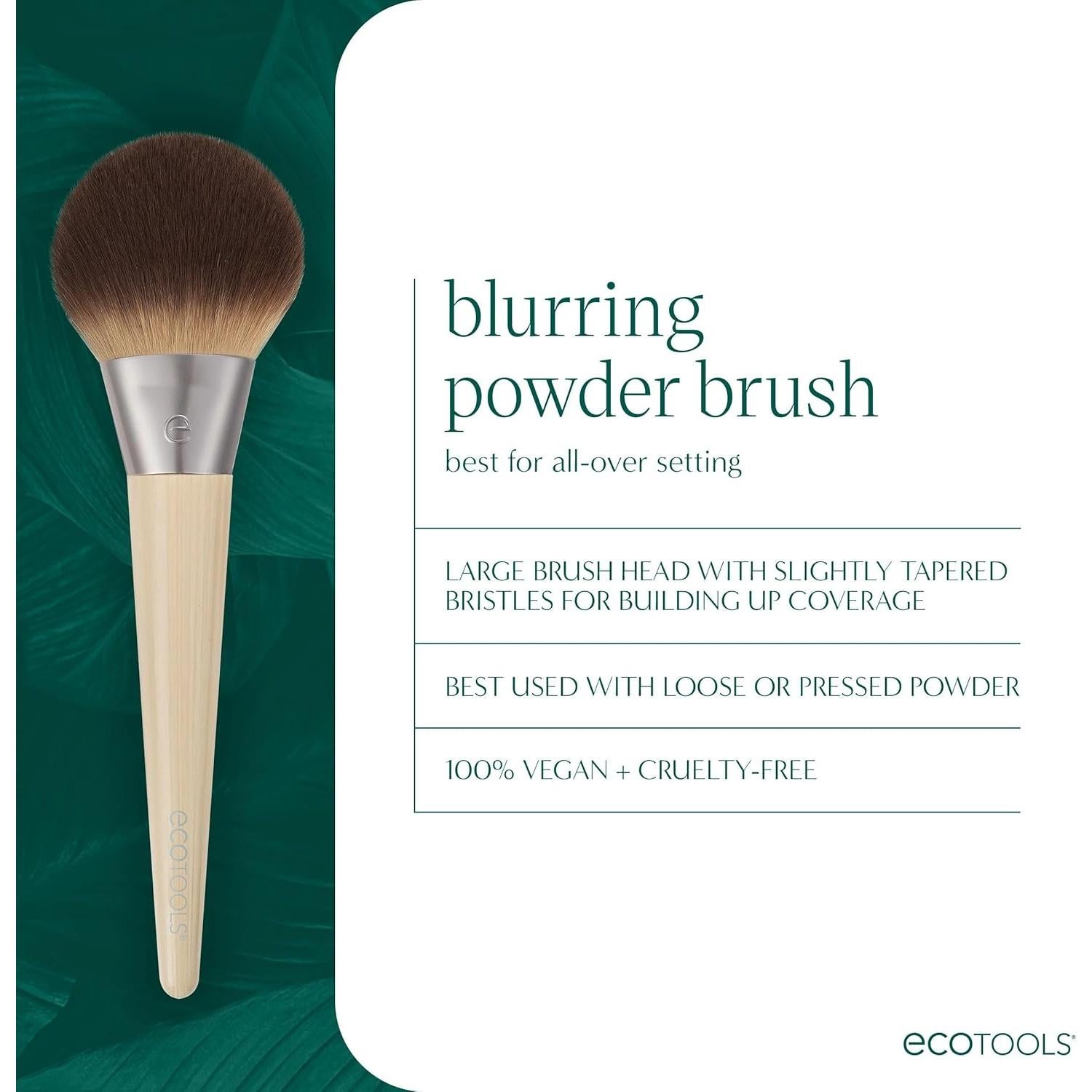 Brocha de Maquillaje EcoTools para Polvo Difuminador 22,56 cm