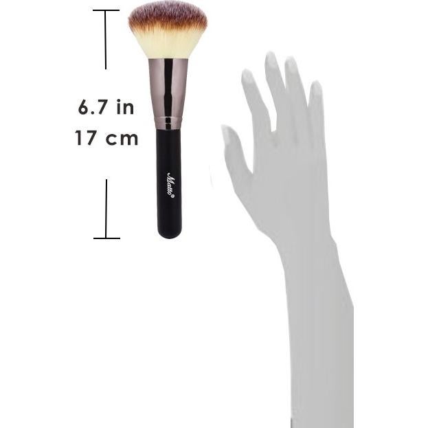 Brocha de Polvo Matto MW - Maquillaje 17,02 cm