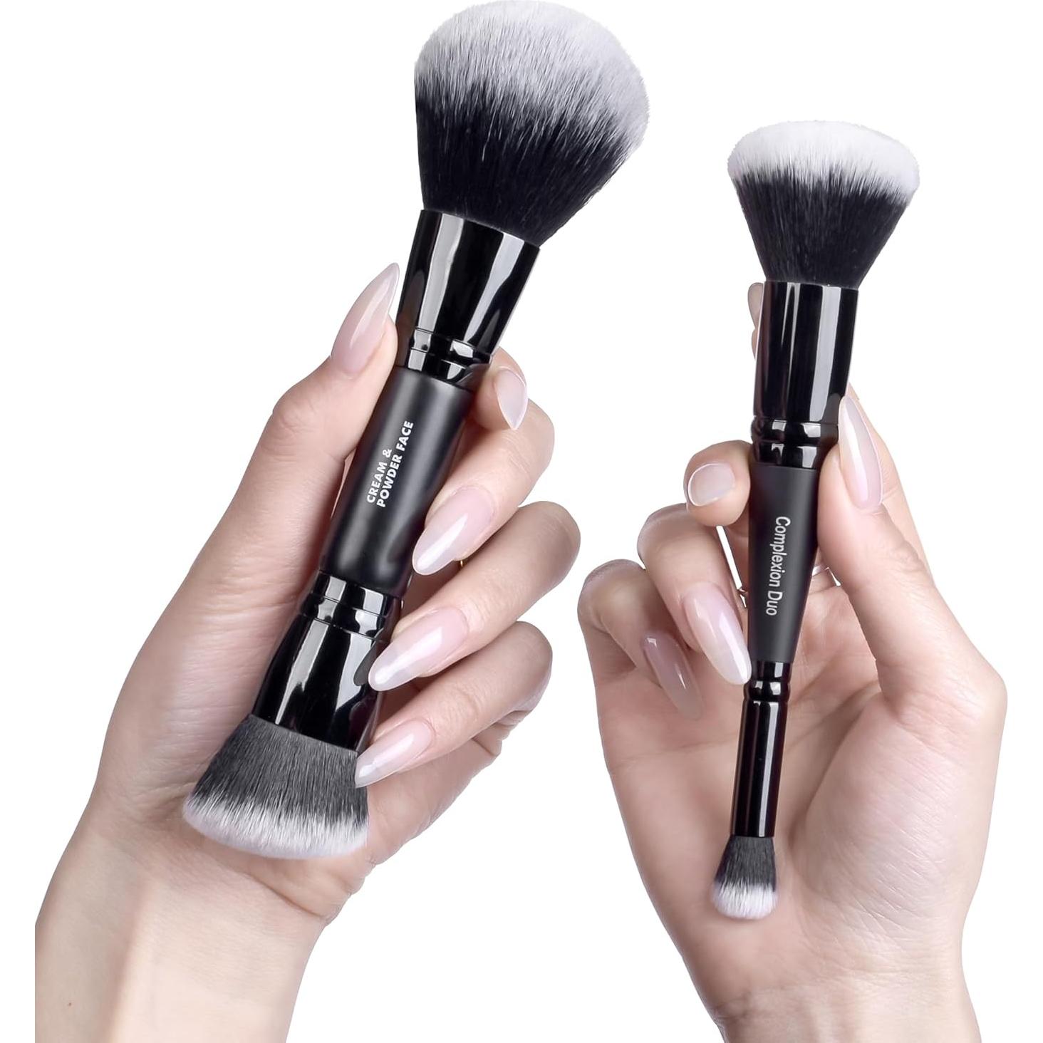 Juego de Brochas de Maquillaje Bueart Design 2 en 1