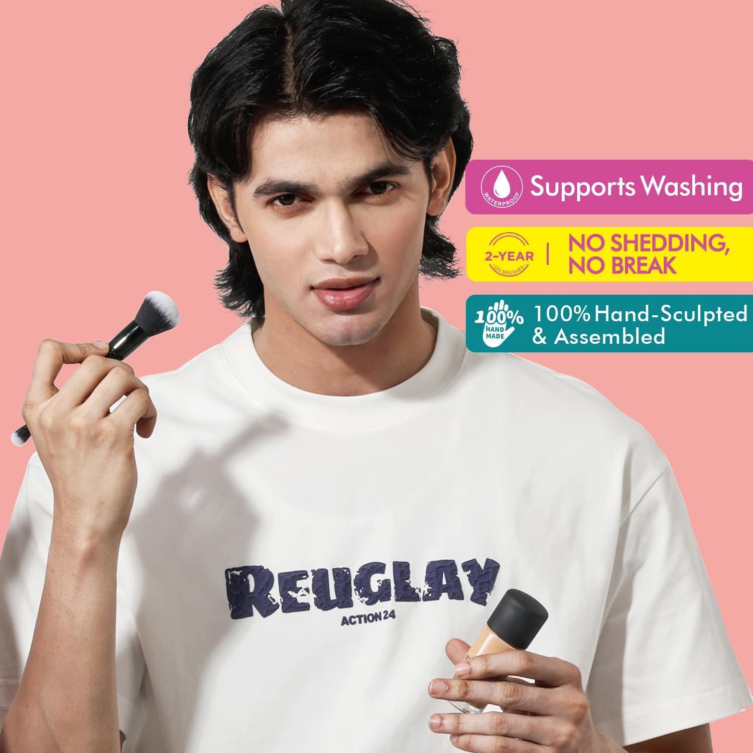 Juego de Brochas de Maquillaje Bueart Design 2 en 1