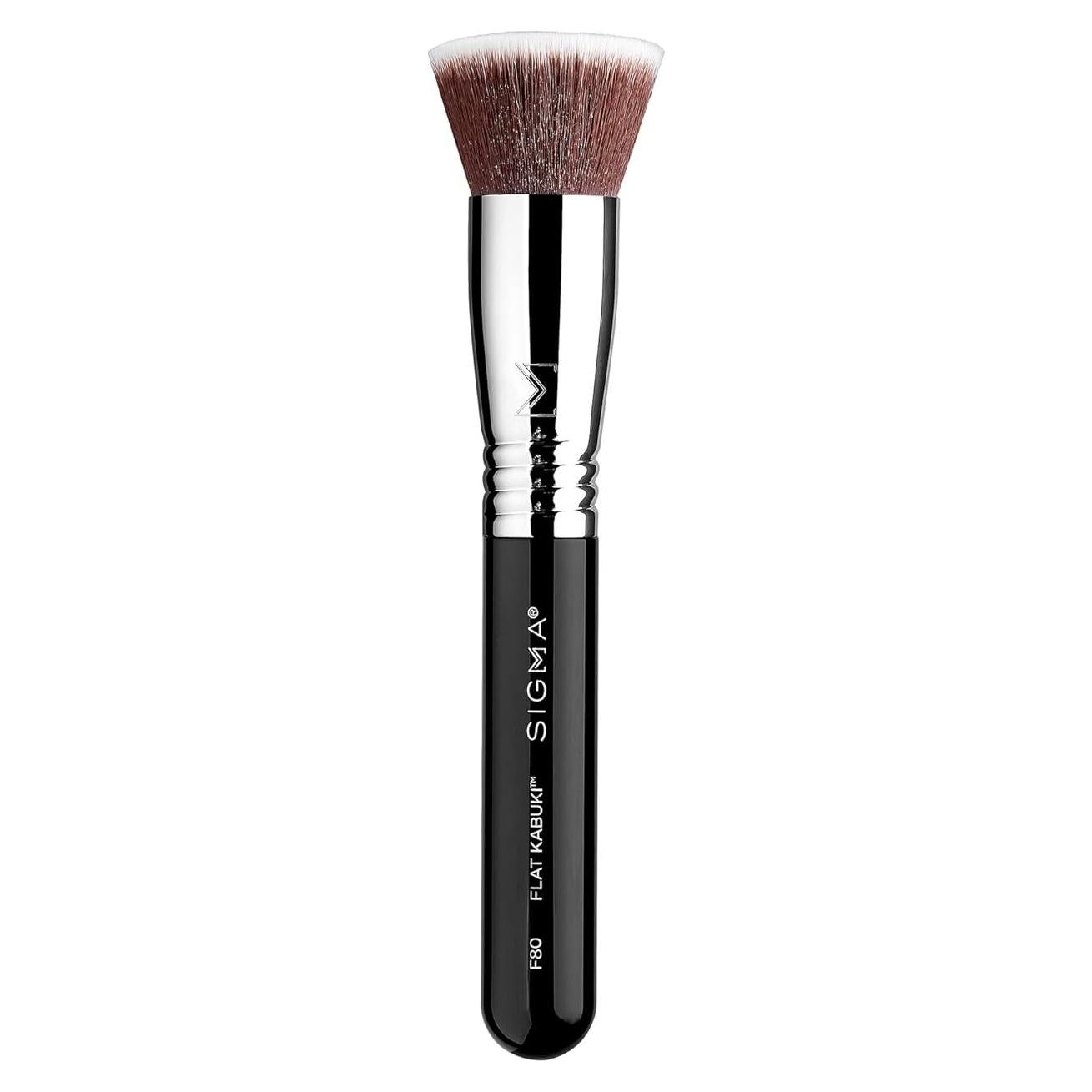 Brocha Kabuki Plana F80 Sigma Beauty - Maquillaje Profesional