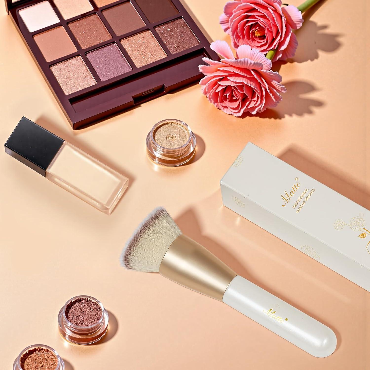 Brocha de Fundación Matto para Maquillaje Líquido 17,78 cm