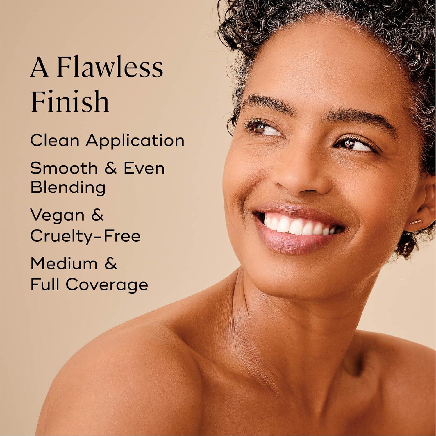 Brocha de Fundación EVER Vegana para Maquillaje Líquido 30,8x15cm