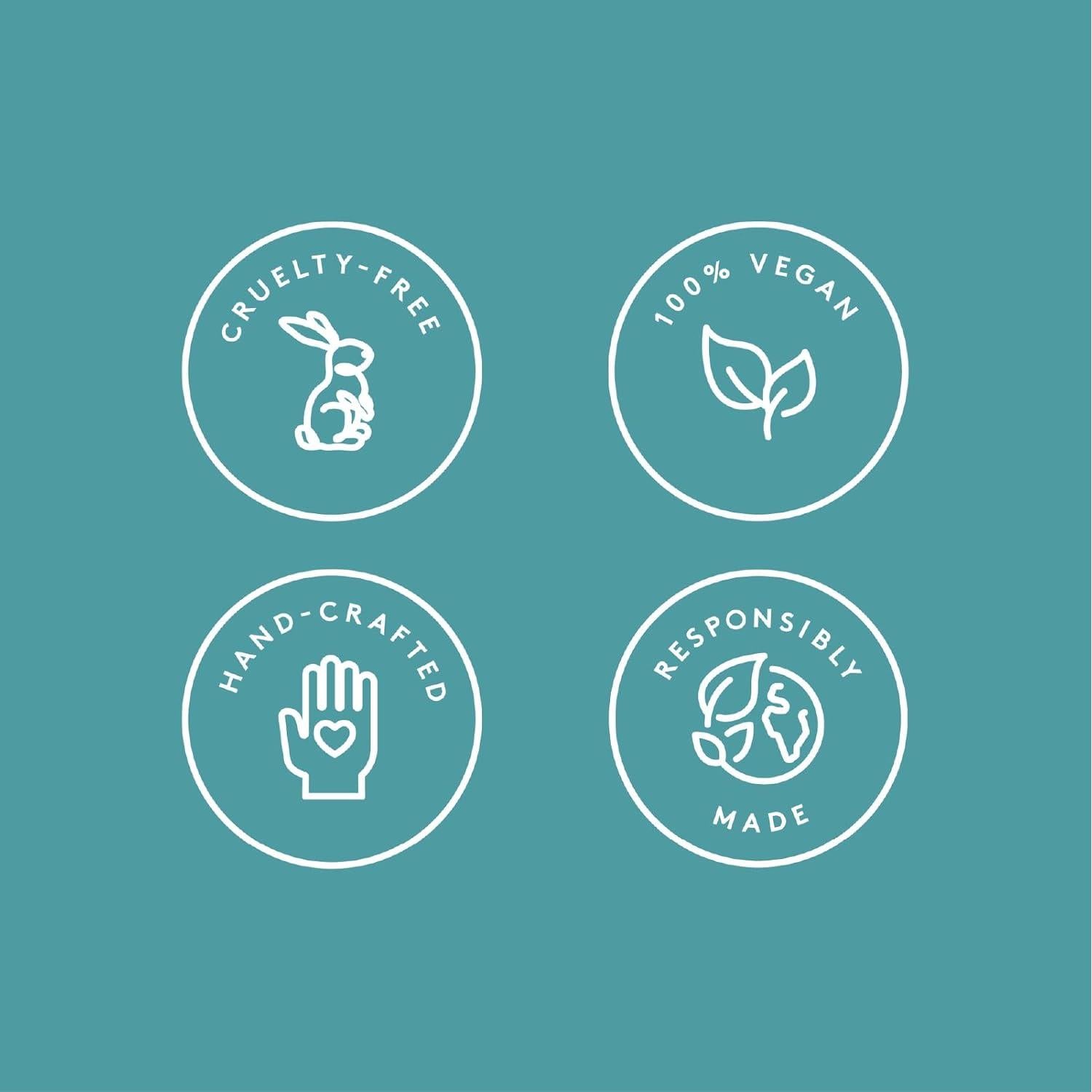 Puf de Maquillaje Rose y Ben - Juego de 2 Pufs para Ojos