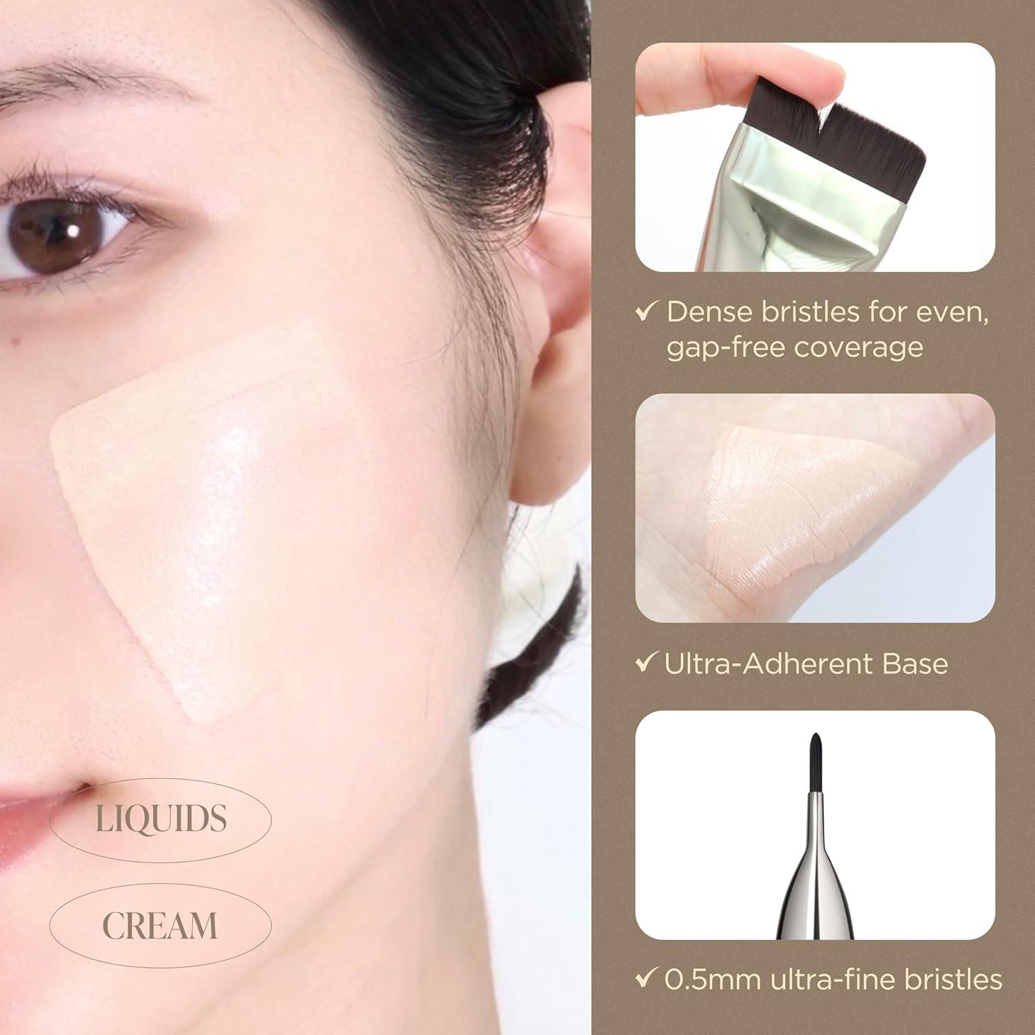 Brocha Profesional FB11 Piccasso para Base Líquida - Cerdas Suaves