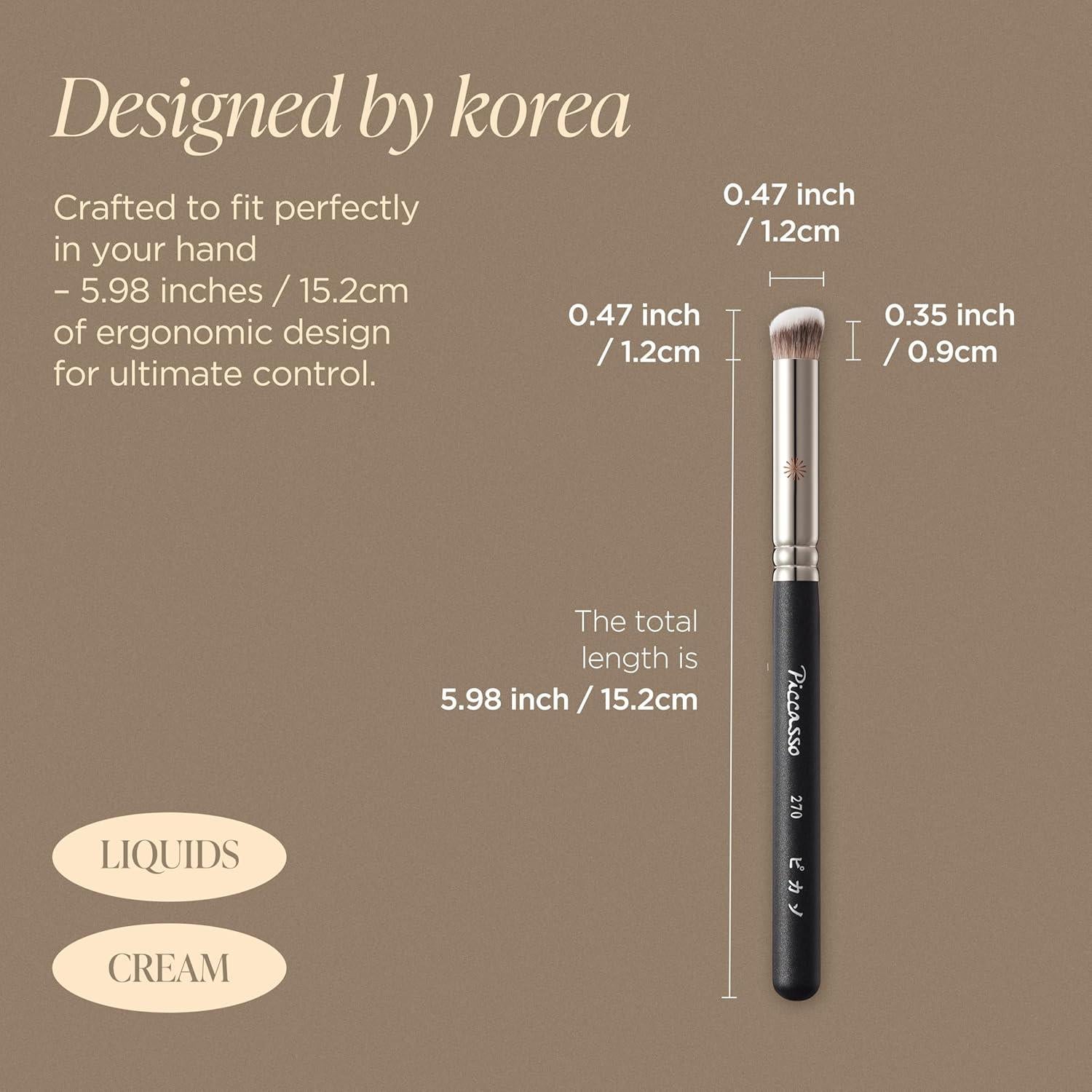 Brocha Corrector Piccasso Brush 21,17 cm para Maquillaje