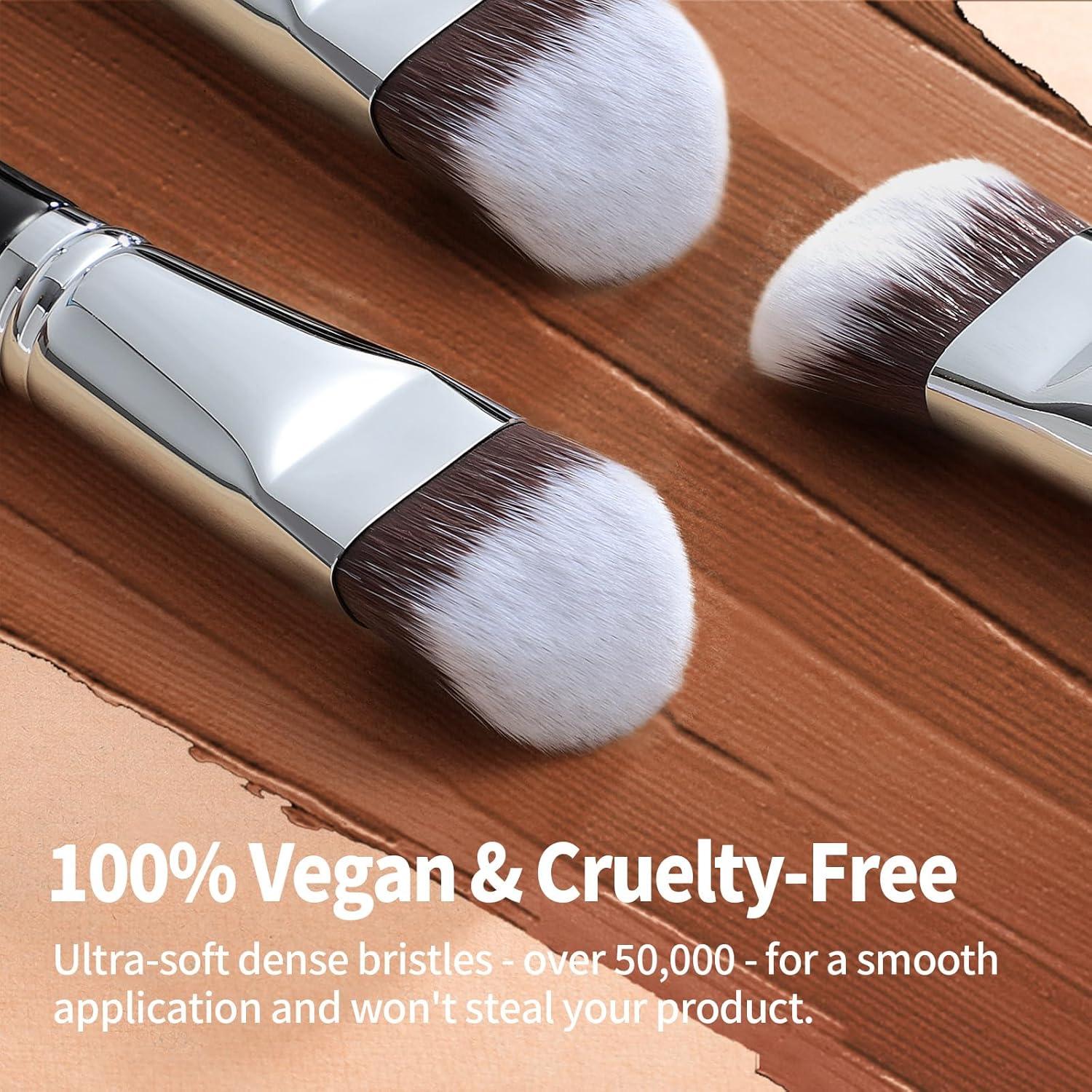 Brocha de Base Inclinada EIGSHOW para Rostro 15.24 cm