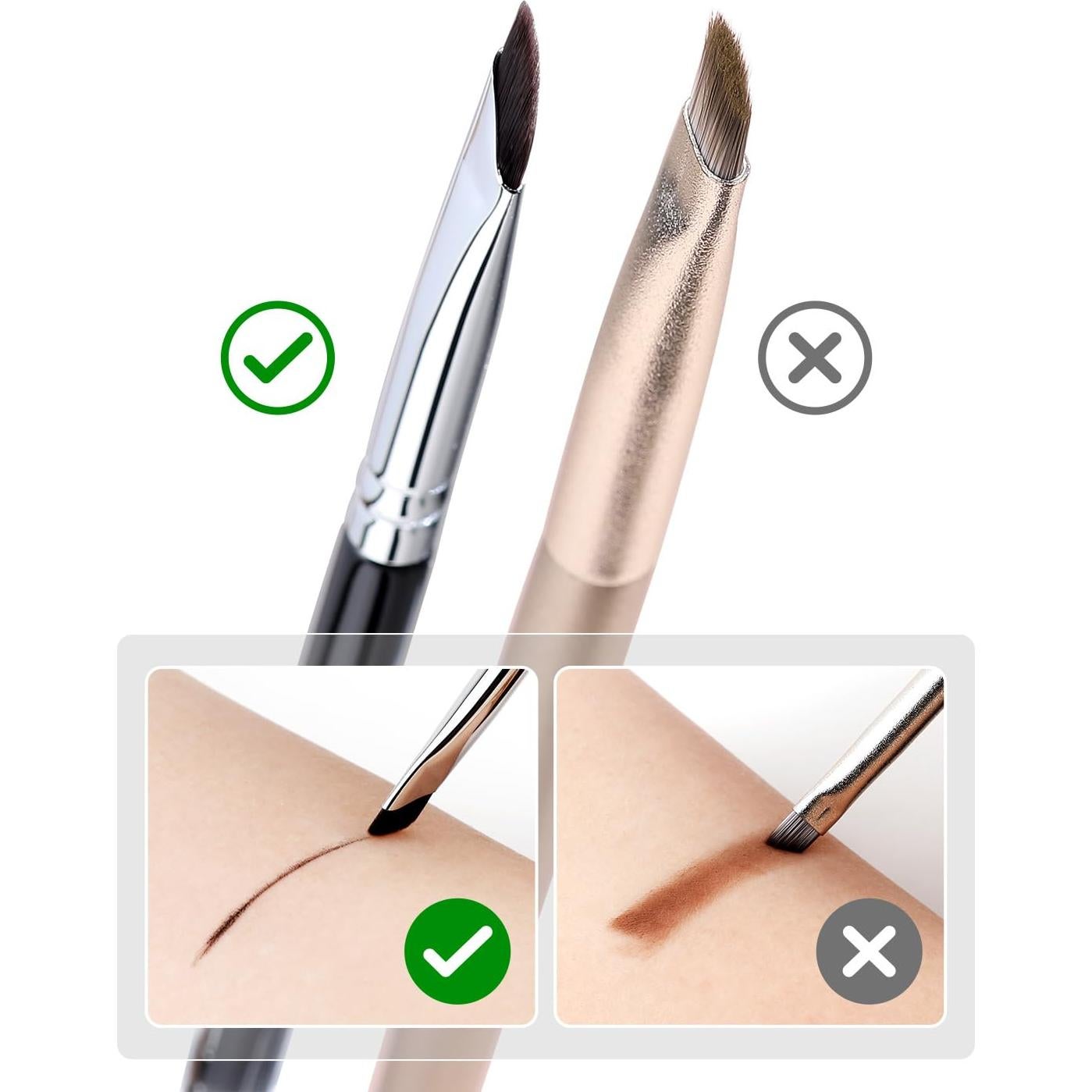 Pincel de Eyeliner Angulado EIGSHOW - Precisión y Versatilidad