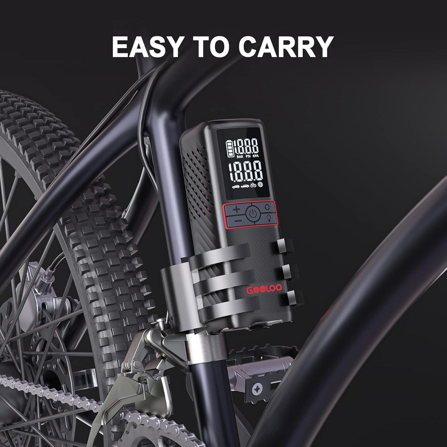 Compresor de Aire GOOLOO GT160 160PSI Portátil Inalámbrico