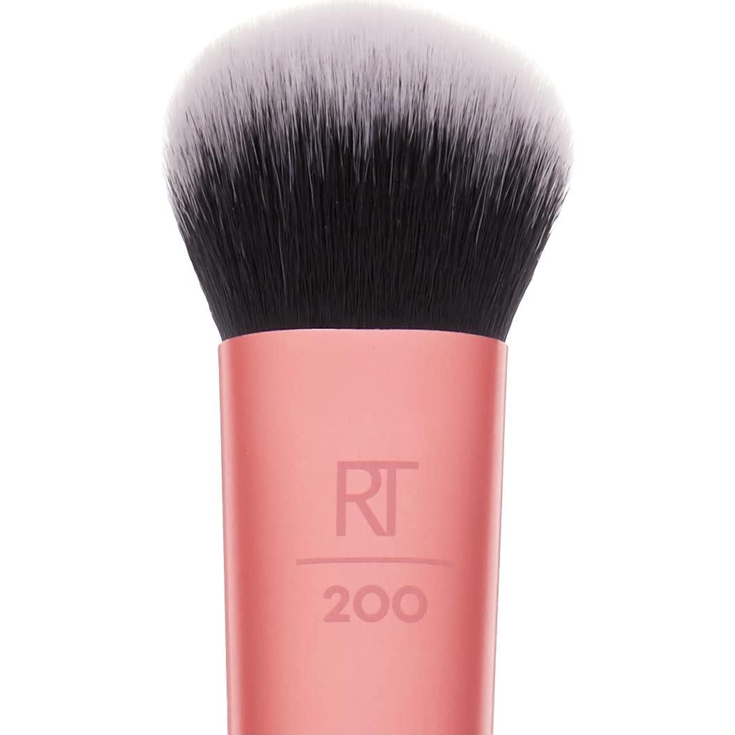 Brocha de Maquillaje para Base Real Techniques Naranja 4 Pzas