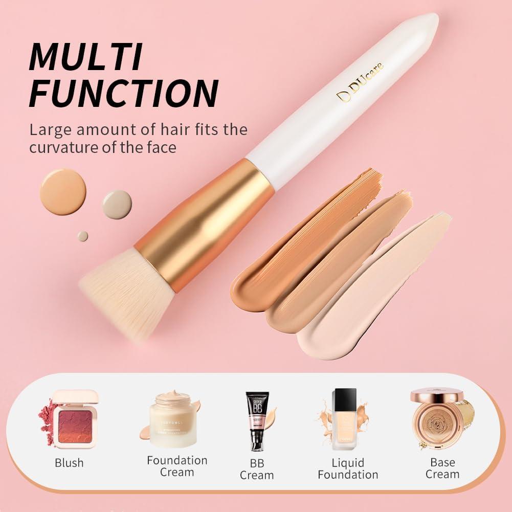 Brocha de Fundación DUcare Kabuki Sintética 17.78 cm