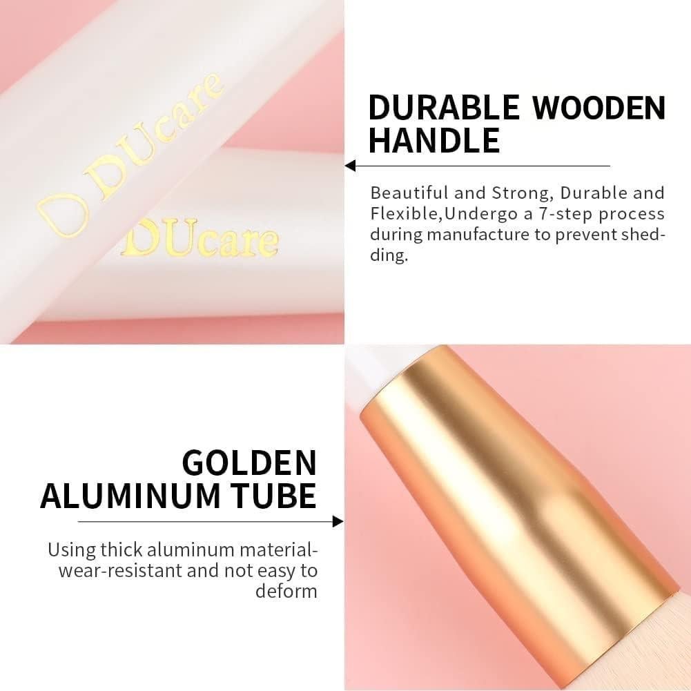 Brocha de Fundación DUcare Kabuki Sintética 17.78 cm