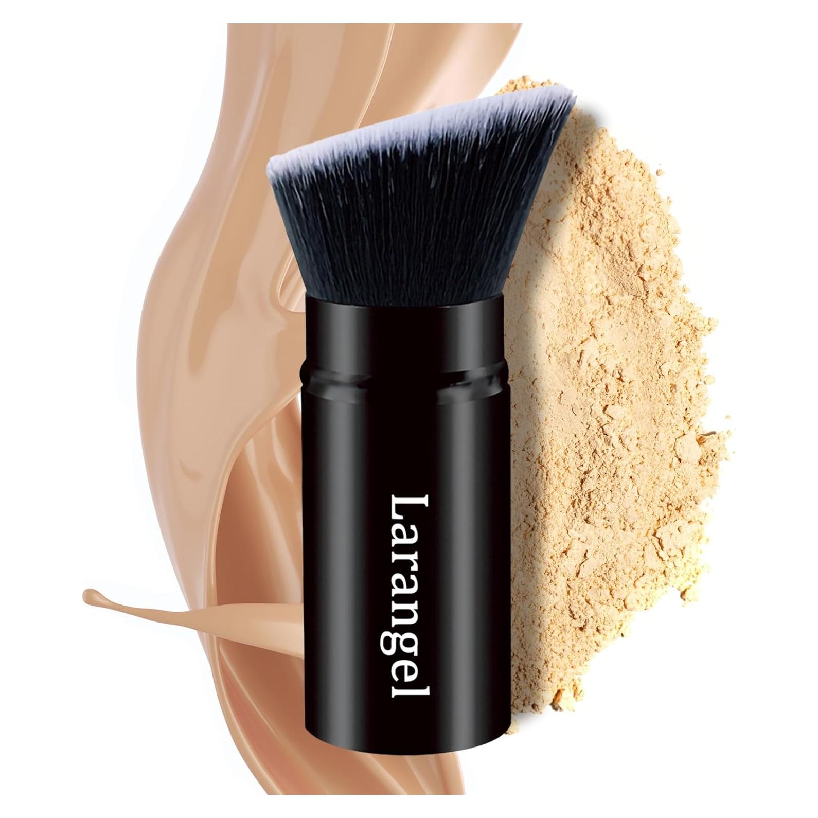 Brocha Kabuki de Maquillaje Larangel para Base y Polvo