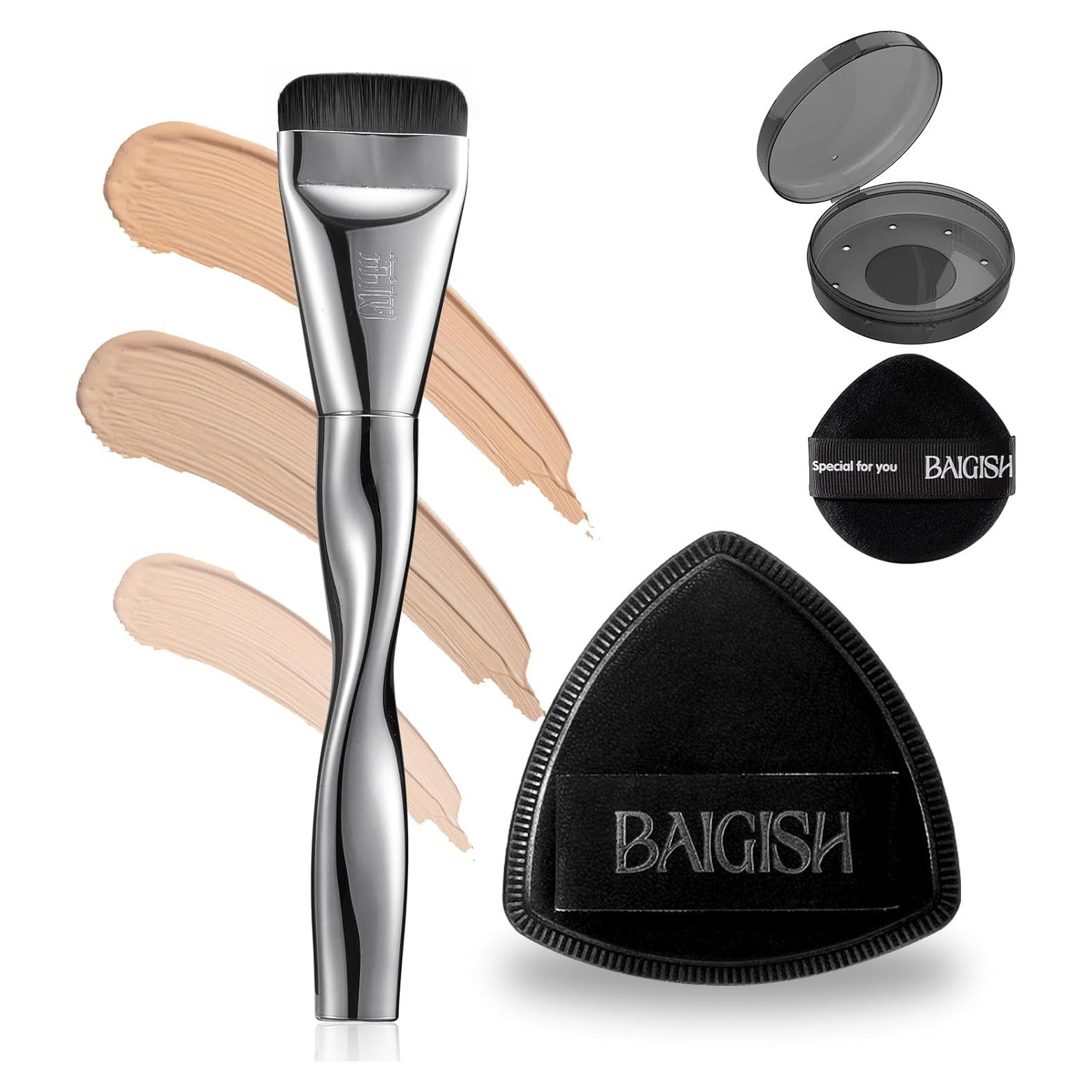 Conjunto de Esponja y Brocha de Maquillaje BAIGISH