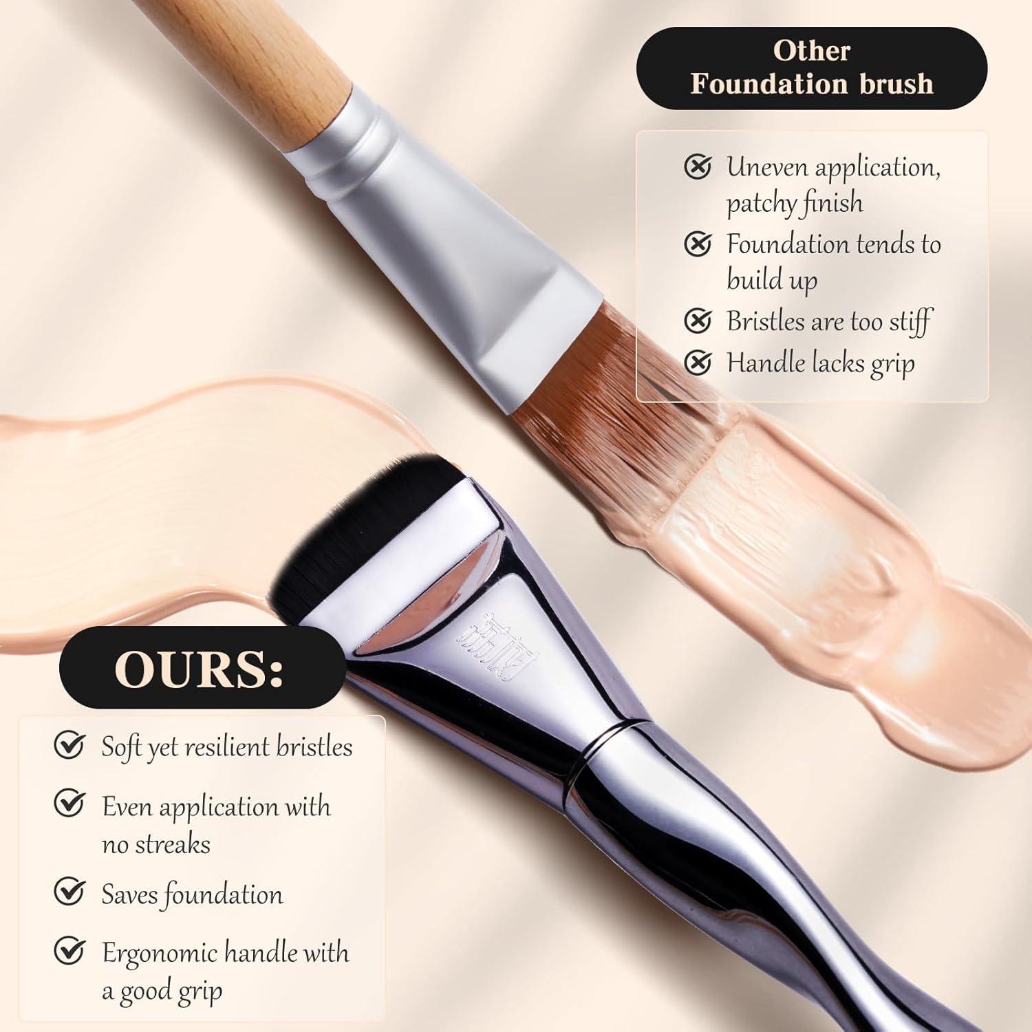 Conjunto de Esponja y Brocha de Maquillaje BAIGISH