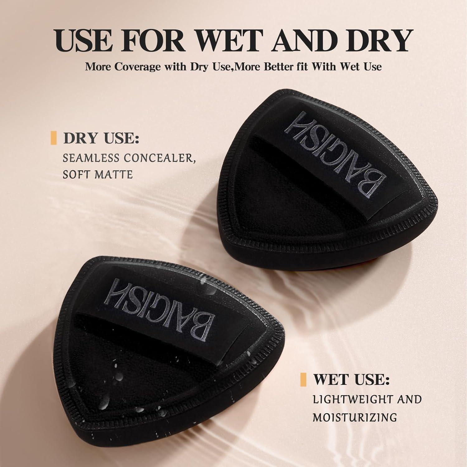 Conjunto de Esponja y Brocha de Maquillaje BAIGISH