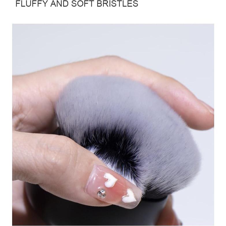 Brocha Kabuki COSHINE Oval Ultra-Suave para Maquillaje