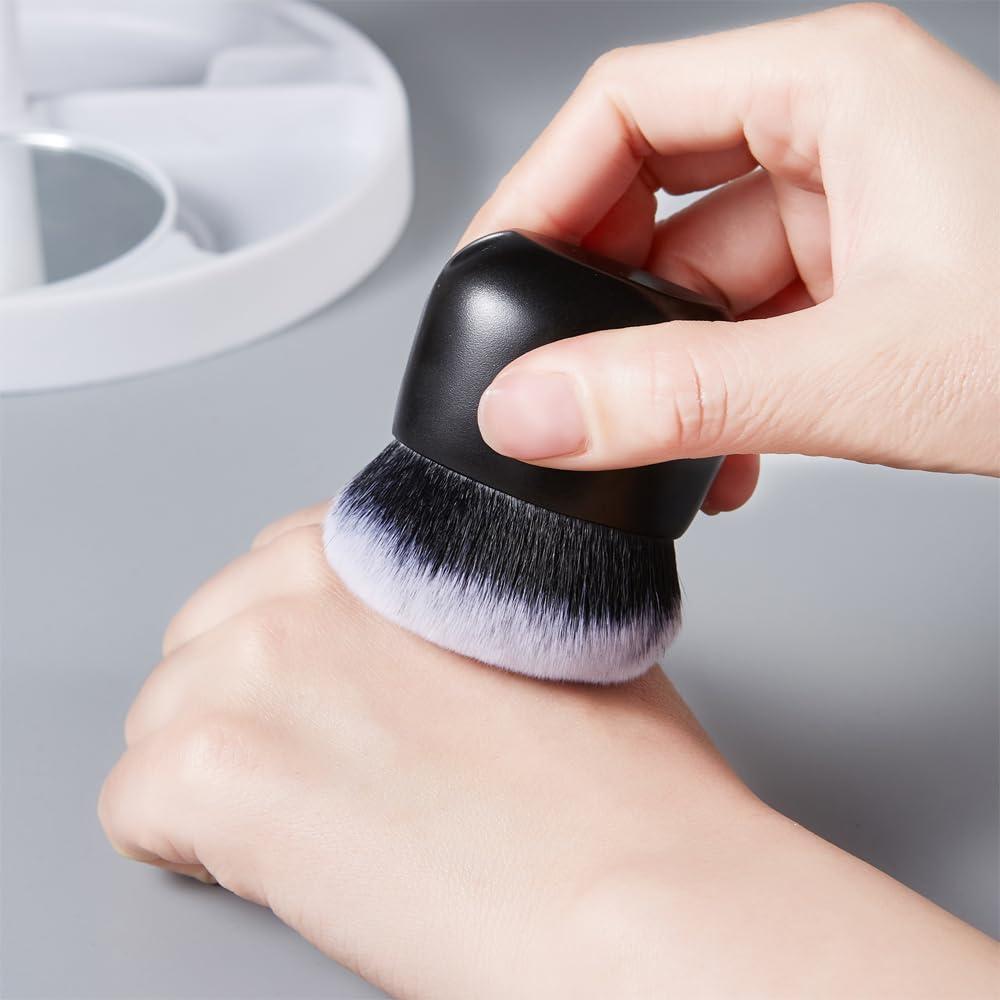 Brocha Kabuki COSHINE Oval Ultra-Suave para Maquillaje